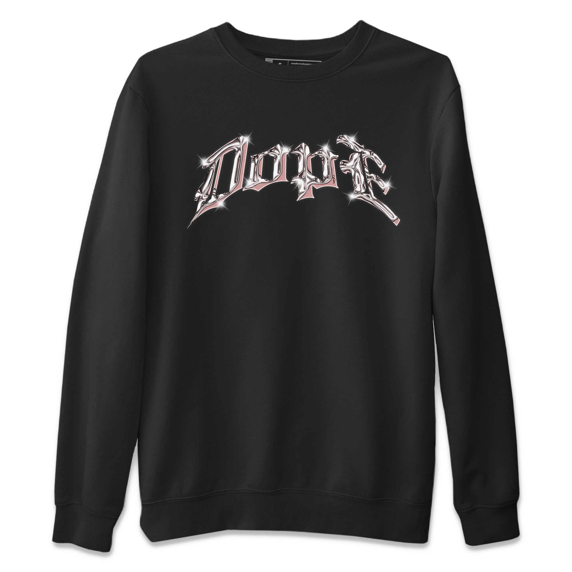 Dunk Rose Whisper shirt to match jordans Dope Streetwear Sneaker Shirt Nike Dunk LowRose Whisper Drip Gear Zone Sneaker Matching Clothing Unisex Black 2 T-Shirt