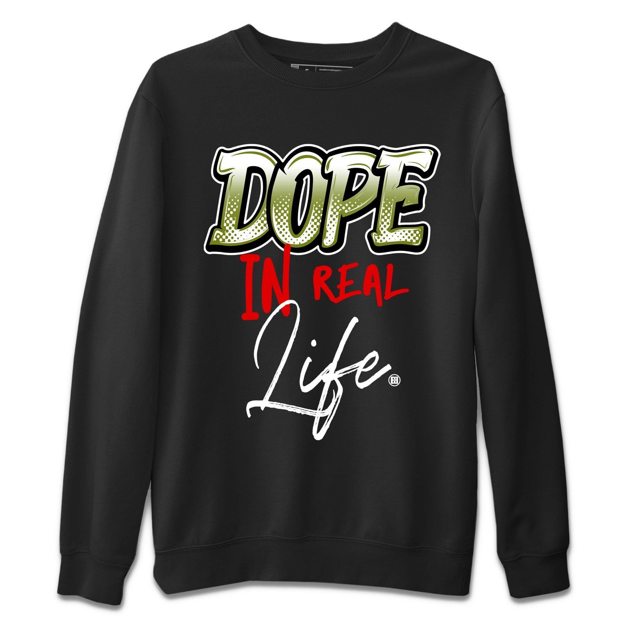 Air Jordan 1 Travis Scott Olive Sneaker Match Tees Dope In Real Life Streetwear Sneaker Shirt Air Jordan 1 Low x Travis Scott x Olive Sneaker Release Tees Unisex Shirts Black 2