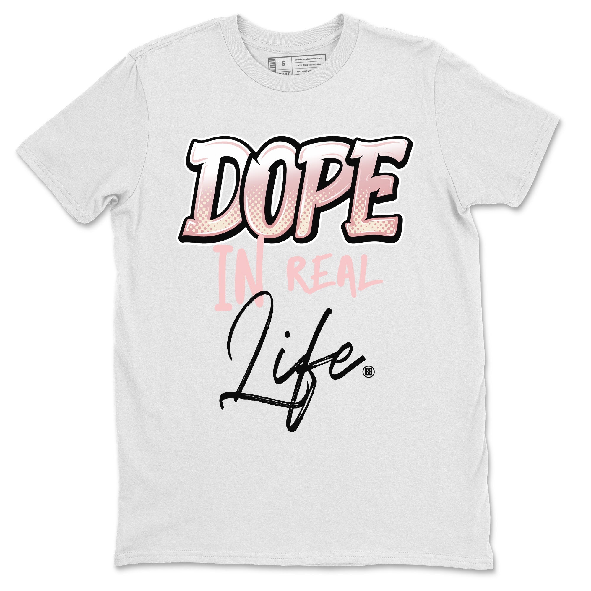 Air Jordan 1 Washed Pink Sneaker Match Tees Dope In Real Life Streetwear Sneaker Shirt Air Jordan 1 High OG WMNS Washed Pink Sneaker Release Tees Unisex Shirts White 2