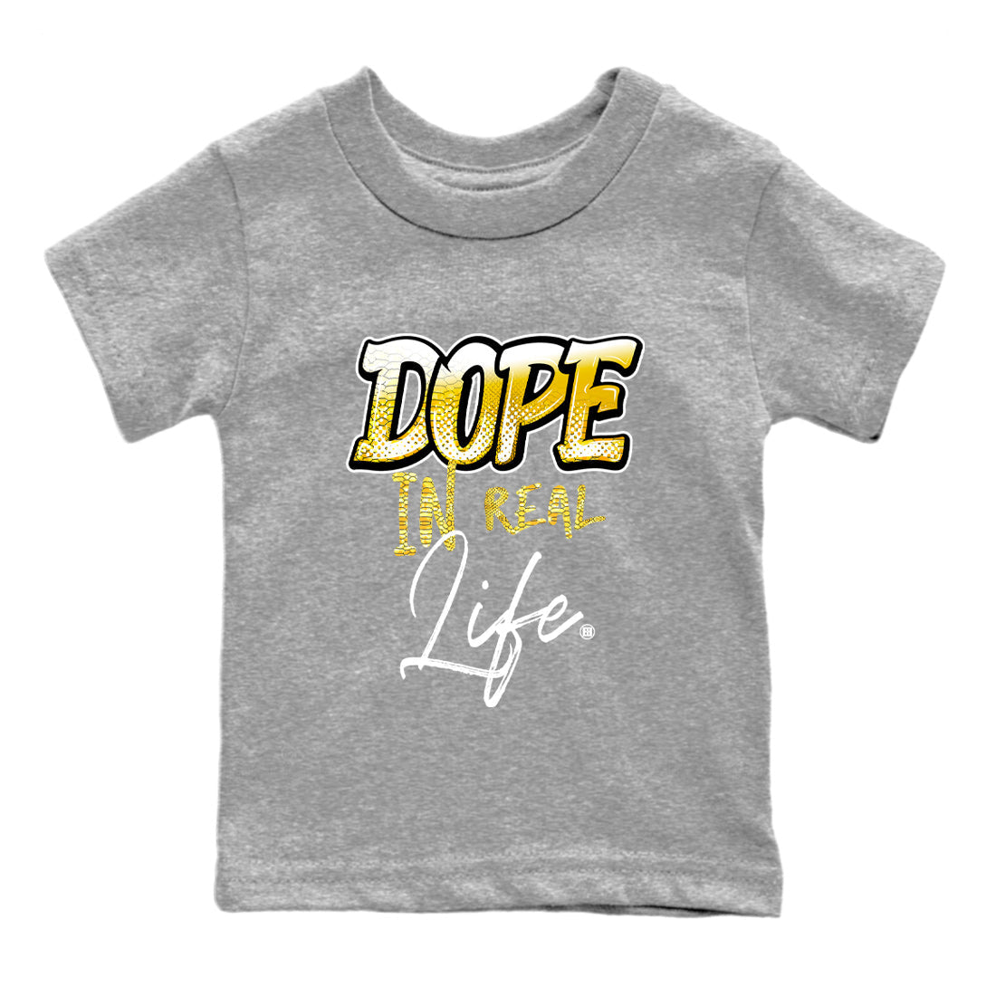 Air Jordan 11 Yellow Python Sneaker Match Tees Dope In Real Life Streetwear Sneaker Shirt Air Jordan 11 Yellow Snakeskin Sneaker Release Tees Kids Shirts Heather Grey 2
