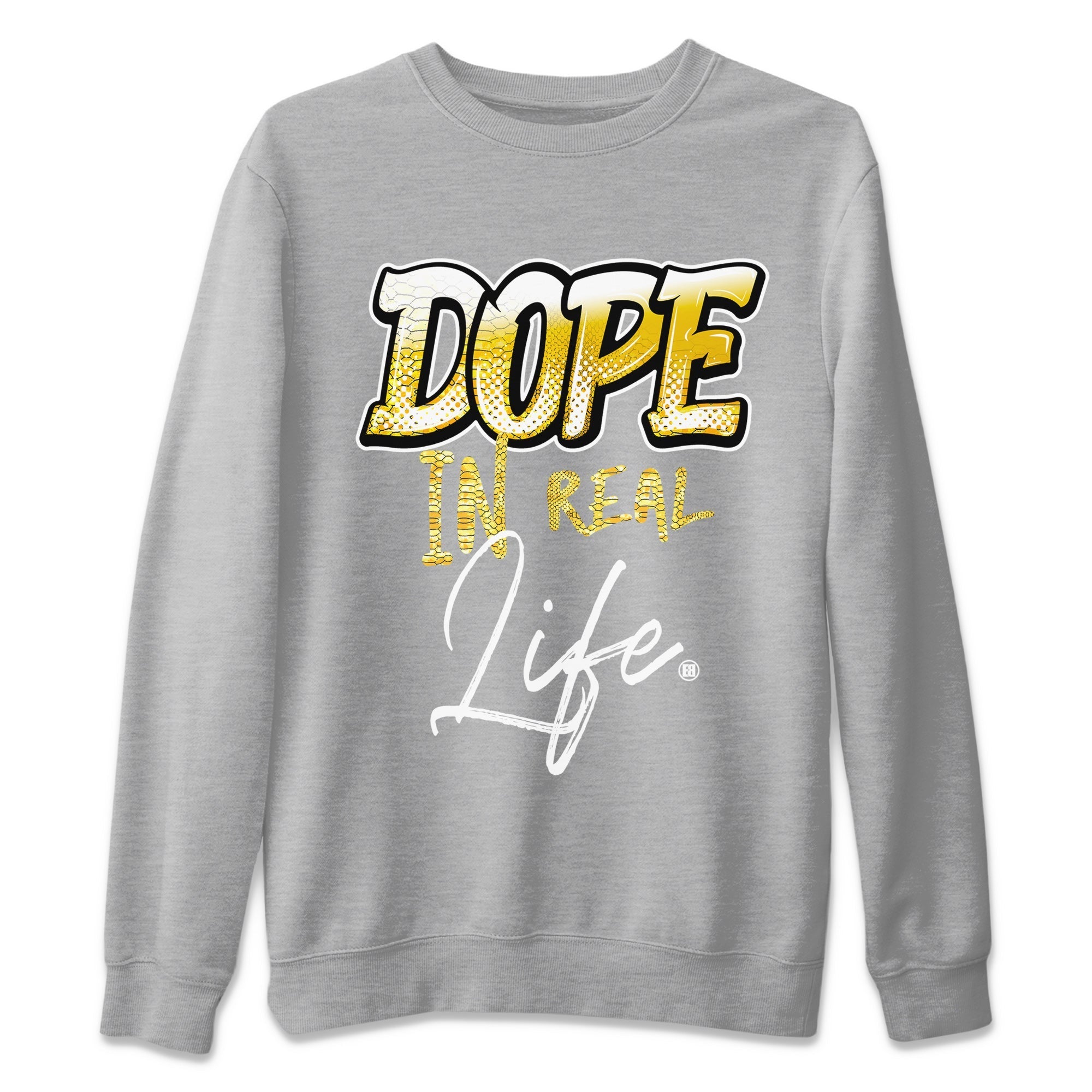 Air Jordan 11 Yellow Python Sneaker Match Tees Dope In Real Life Streetwear Sneaker Shirt Air Jordan 11 Yellow Snakeskin Sneaker Release Tees Unisex Shirts Heather Grey 2