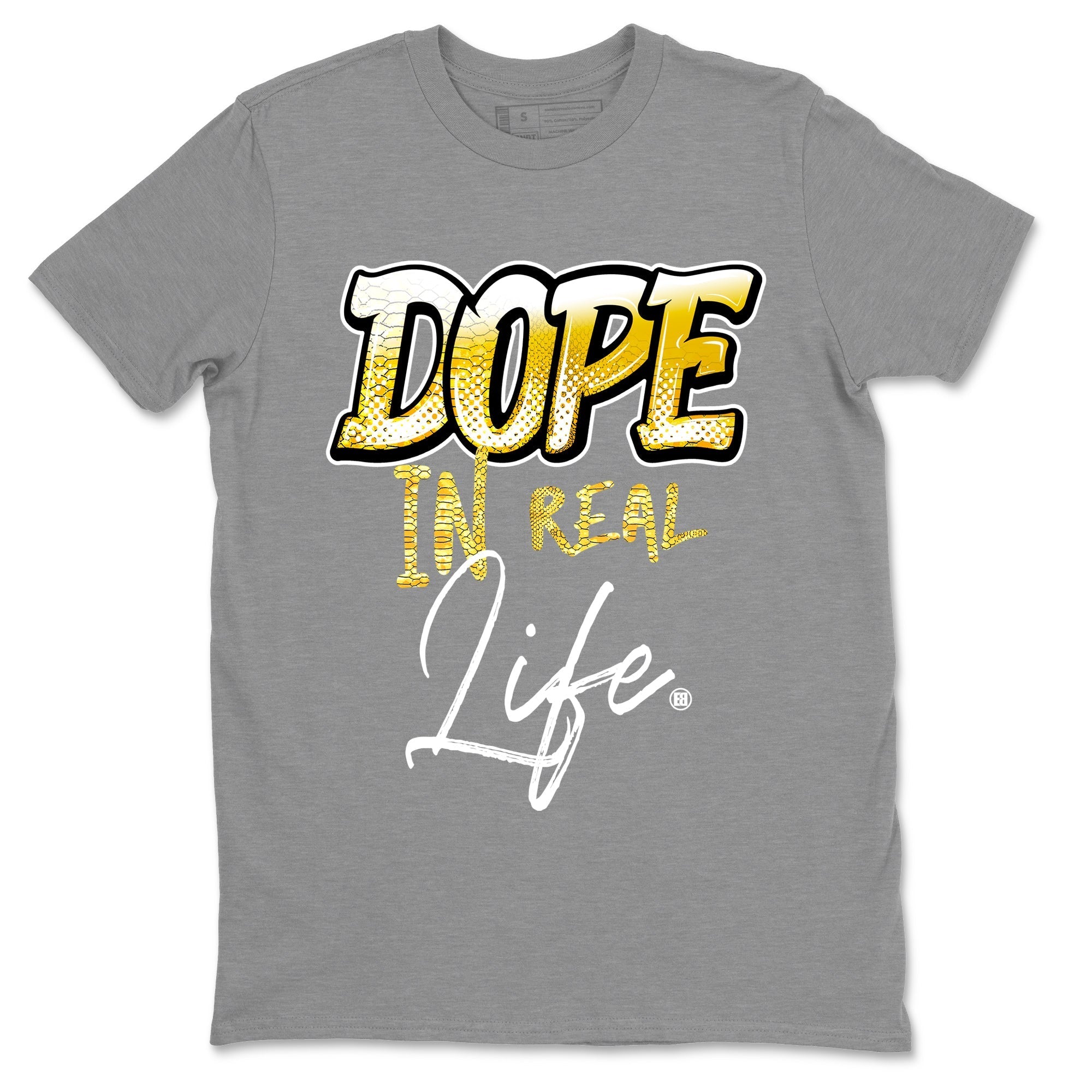 Air Jordan 11 Yellow Python Sneaker Match Tees Dope In Real Life Streetwear Sneaker Shirt Air Jordan 11 Yellow Snakeskin Sneaker Release Tees Unisex Shirts Heather Grey 2