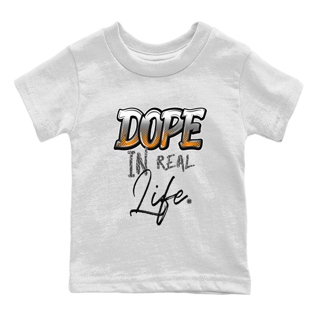 Air Jordan 3 Retro Fear shirt to match jordans Dope In Real Life sneaker tees Air Jordan 3 Fear Drip Gear Zone Baby Toddler White 2 T-Shirt