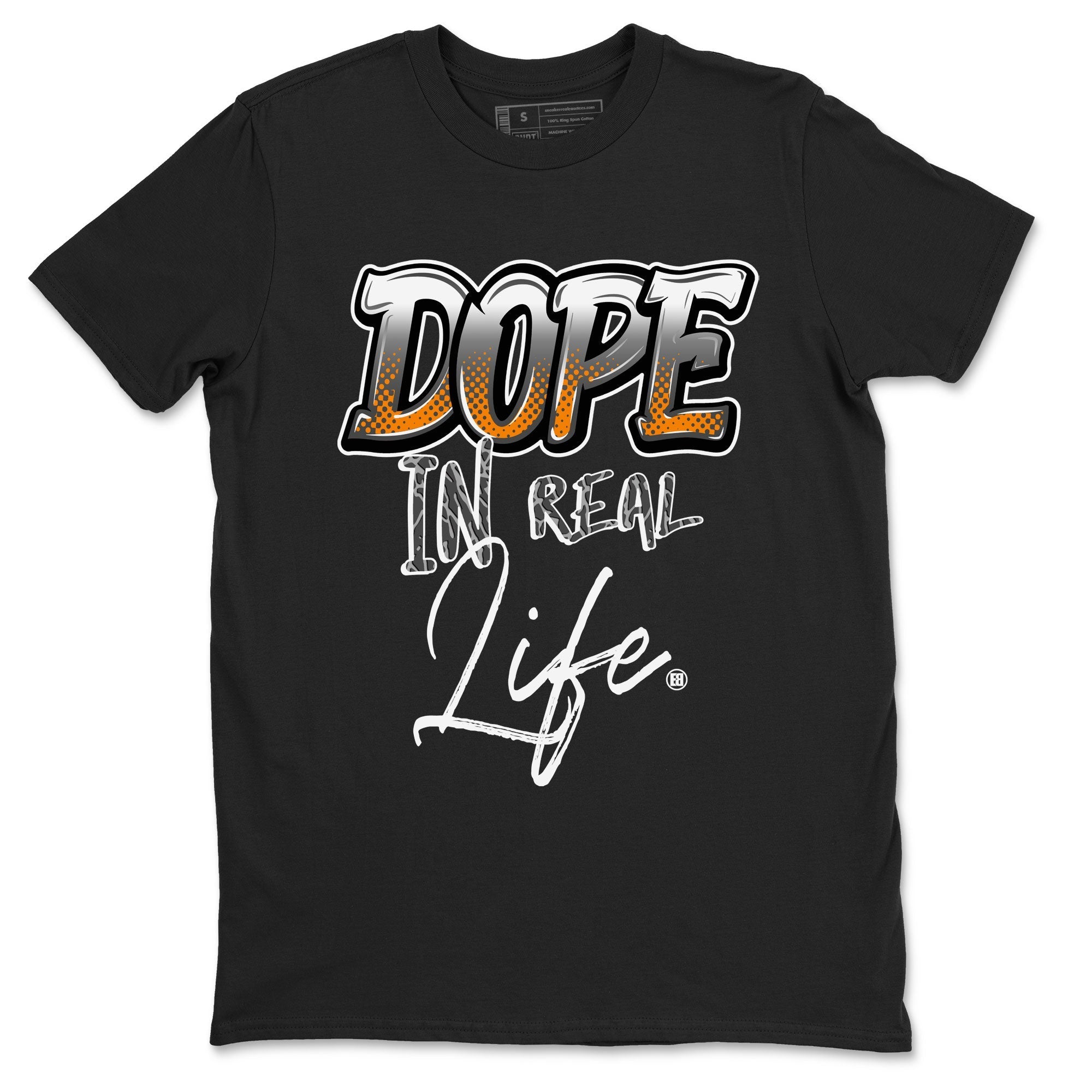 Air Jordan 3 Retro Fear shirt to match jordans Dope In Real Life sneaker tees Air Jordan 3 Fear Drip Gear Zone Unisex Black 2 T-Shirt