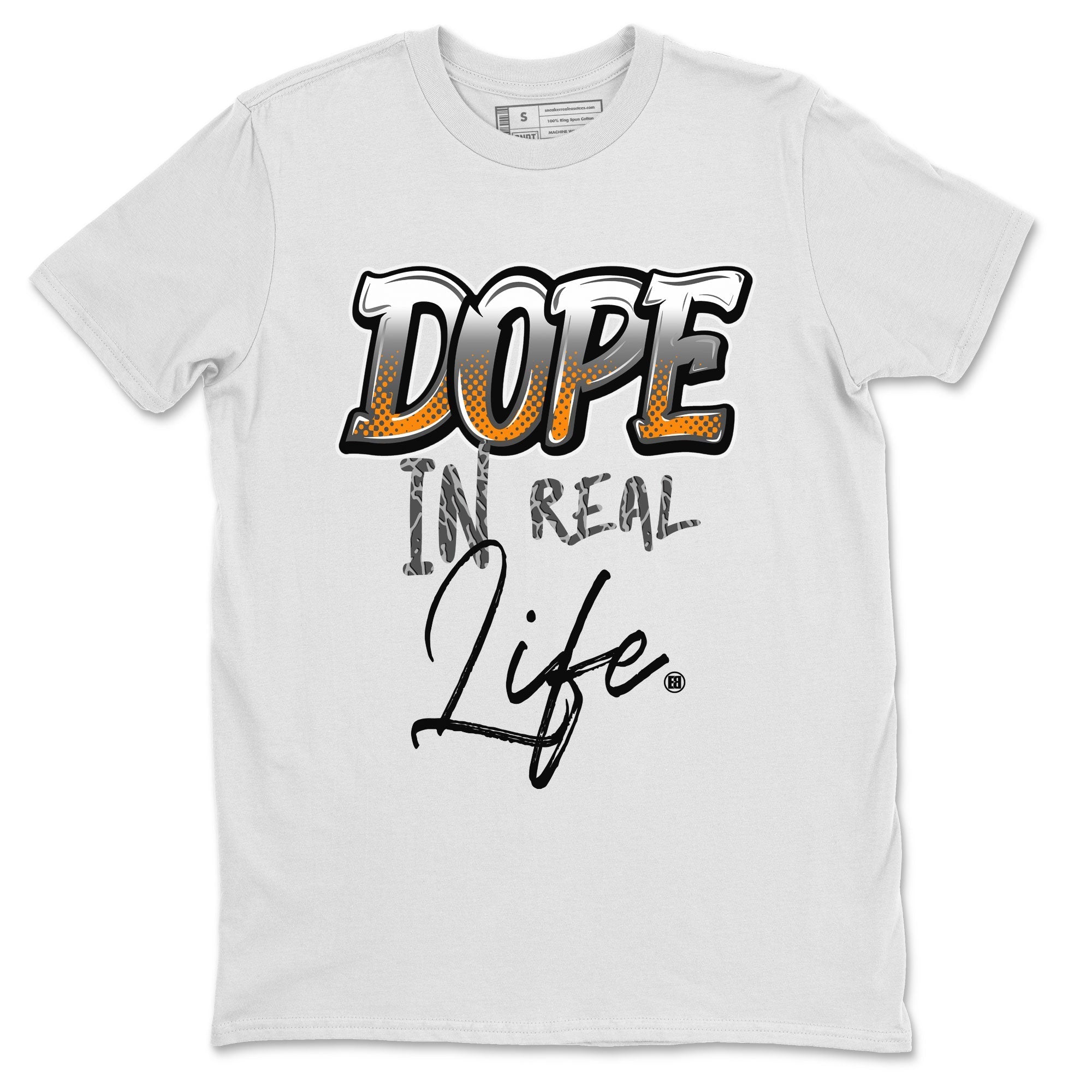 Air Jordan 3 Retro Fear shirt to match jordans Dope In Real Life sneaker tees Air Jordan 3 Fear Drip Gear Zone Unisex White 2 T-Shirt