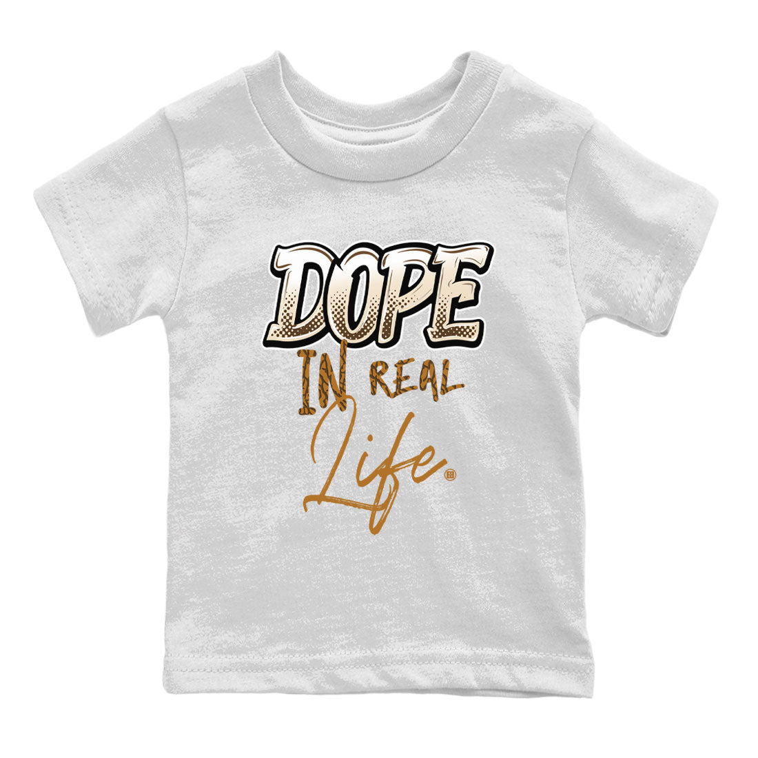 Air Jordan 3 Palomino shirt to match jordans Dope In Real Life Streetwear Sneaker Shirt Air Jordan 3 Palomino Drip Gear Zone Sneaker Matching Clothing Baby Toddler Kids White 2 T-Shirt