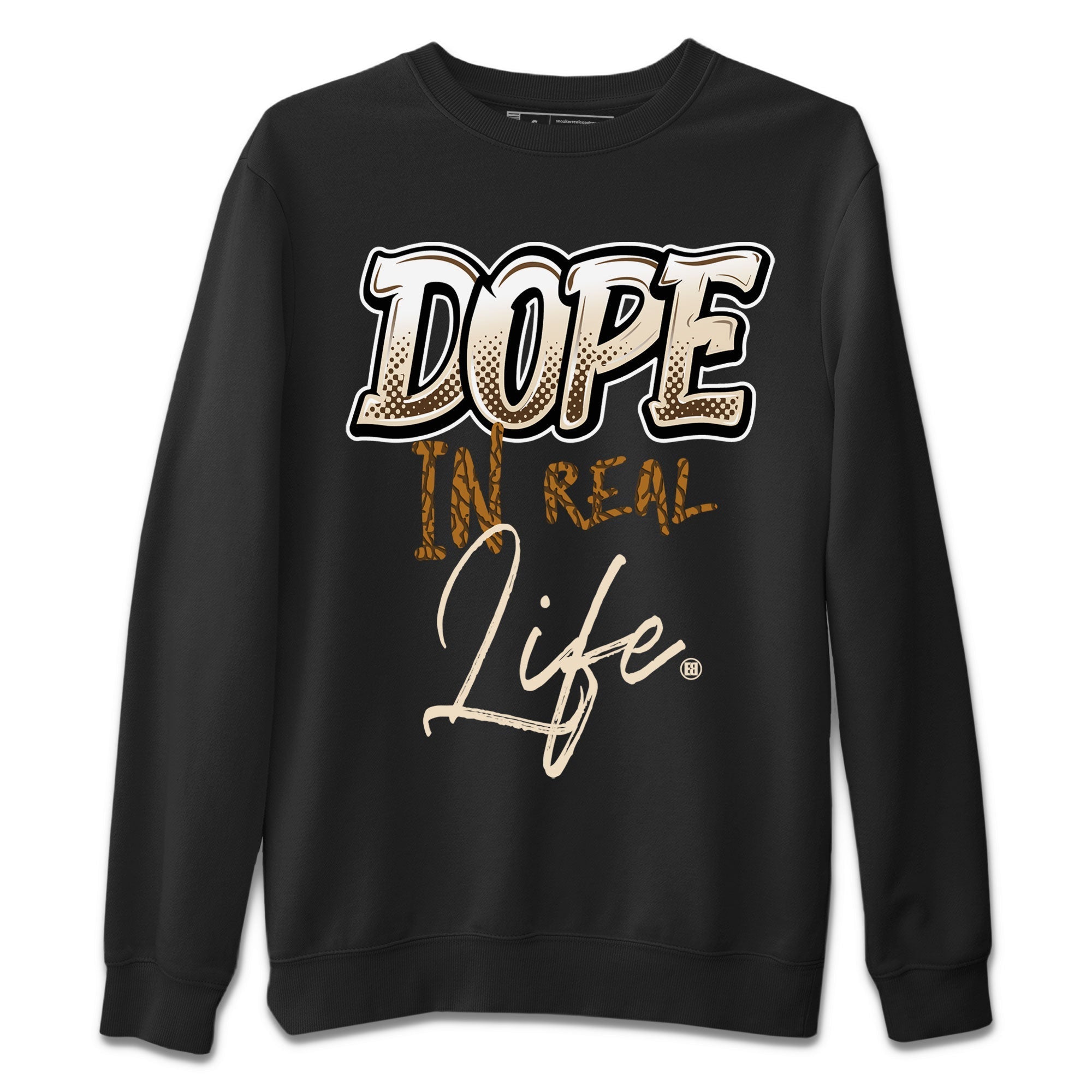 Air Jordan 3 Palomino shirt to match jordans Dope In Real Life Streetwear Sneaker Shirt Air Jordan 3 Palomino Drip Gear Zone Sneaker Matching Clothing Casual Unisex shirts Black 2 T-Shirt