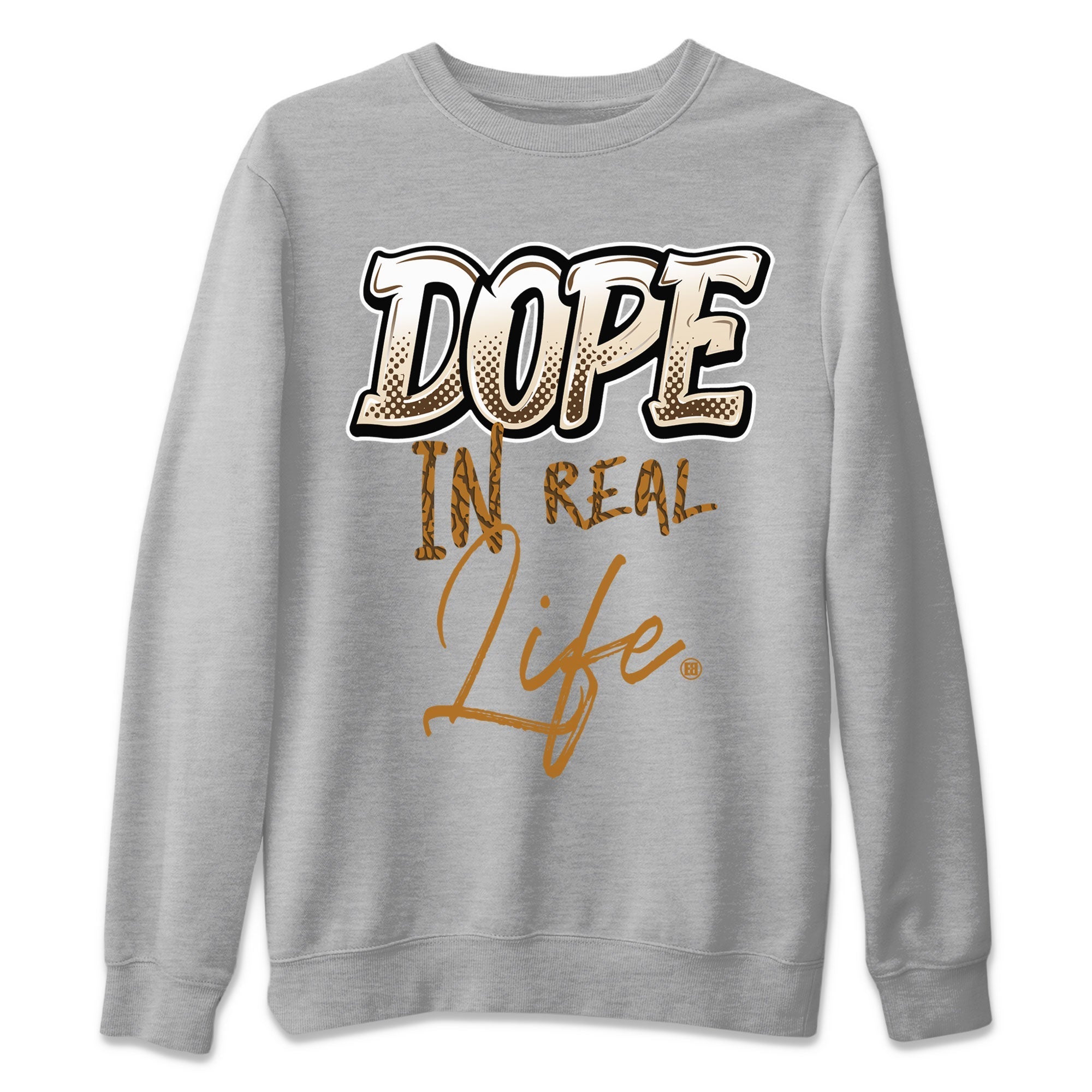 Air Jordan 3 Palomino shirt to match jordans Dope In Real Life Streetwear Sneaker Shirt Air Jordan 3 Palomino Drip Gear Zone Sneaker Matching Clothing Casual Unisex shirts Heather Grey 2 T-Shirt