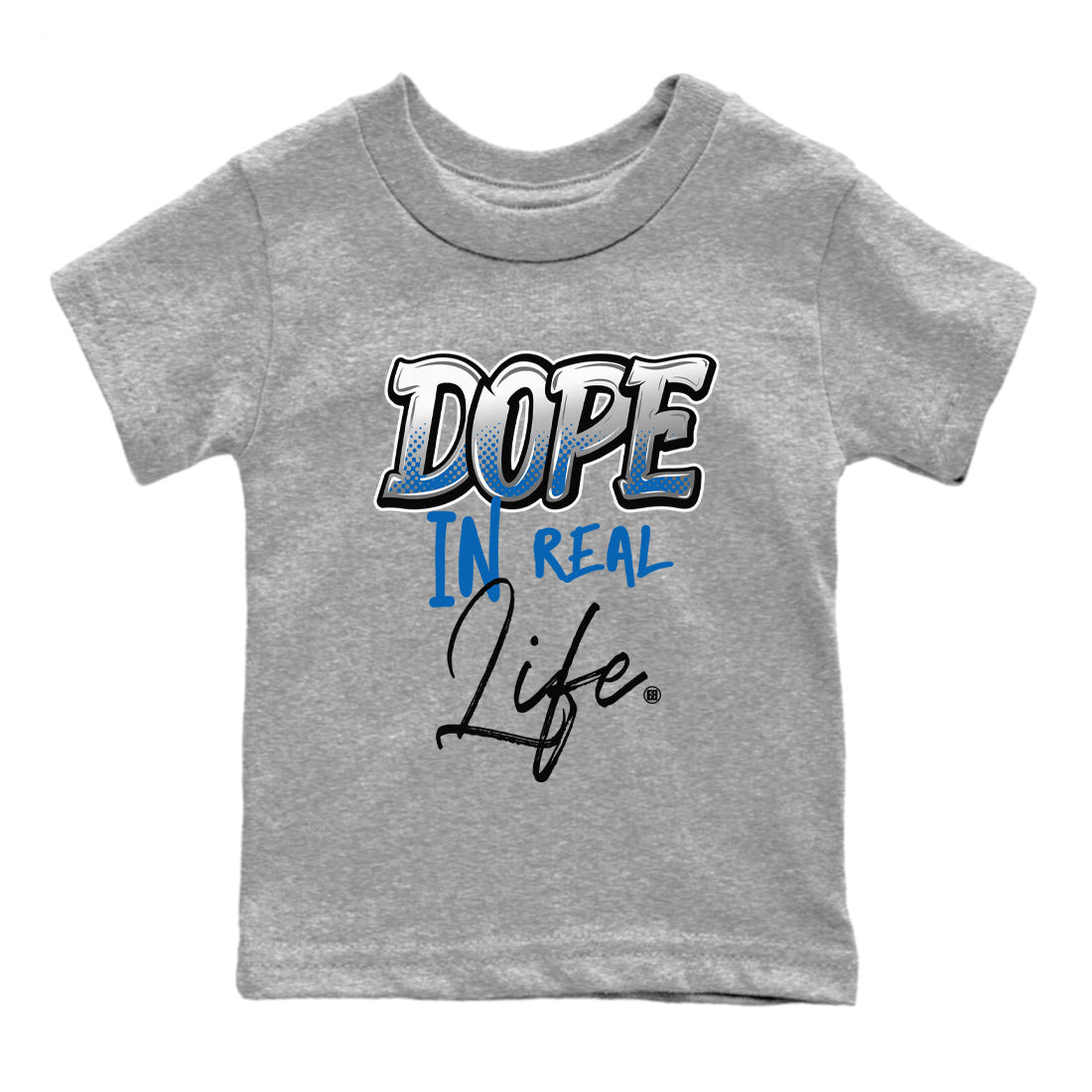 Air Jordan 3 Wizards Sneaker Match Tees Dope In Real Life Streetwear Sneaker Shirt Air Jordan 3 Retro Wizards Sneaker Release Tees Kids Shirts Heather Grey 2