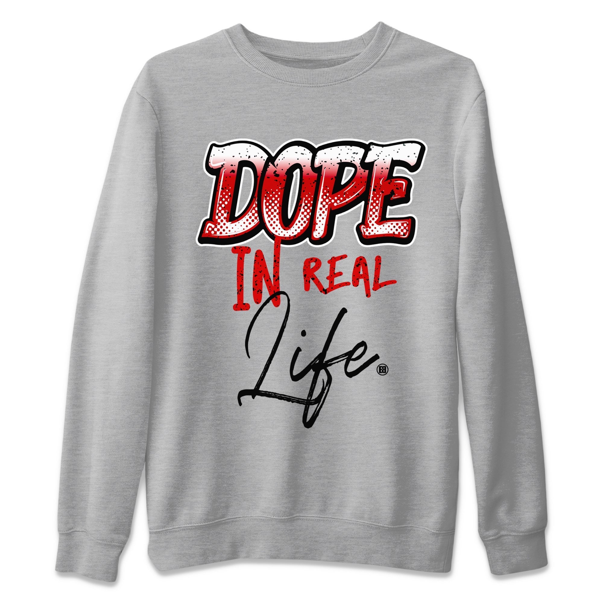 Jordan 4 Red Cement Tees Outfits Dope In Real Life Streetwear Sneaker Shirt Air Jordan 4 Red Cement Sneaker Release Tees Unisex Shirts Heather Grey 2