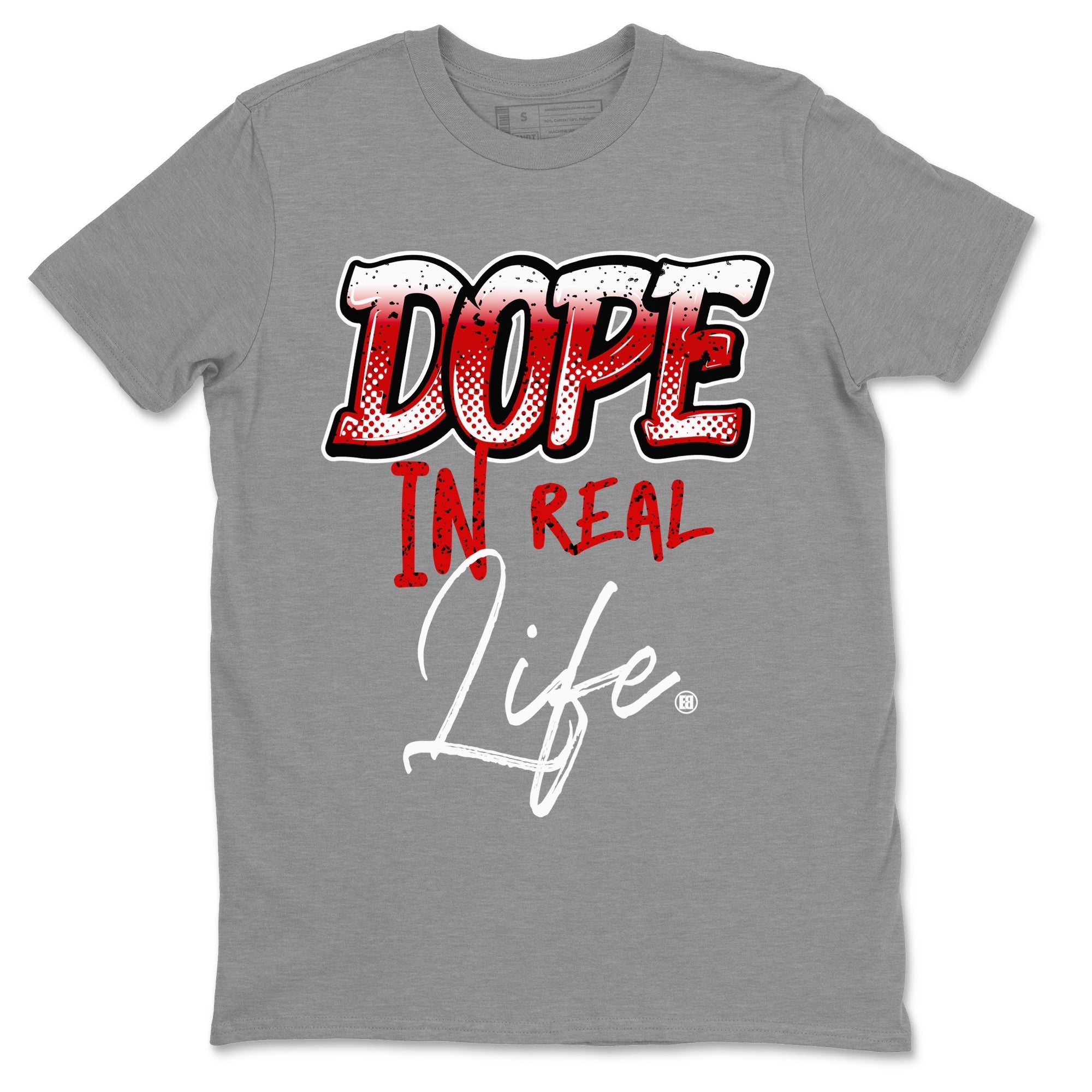 Jordan 4 Red Cement Tees Outfits Dope In Real Life Streetwear Sneaker Shirt Air Jordan 4 Red Cement Sneaker Release Tees Unisex Shirts Heather Grey 2