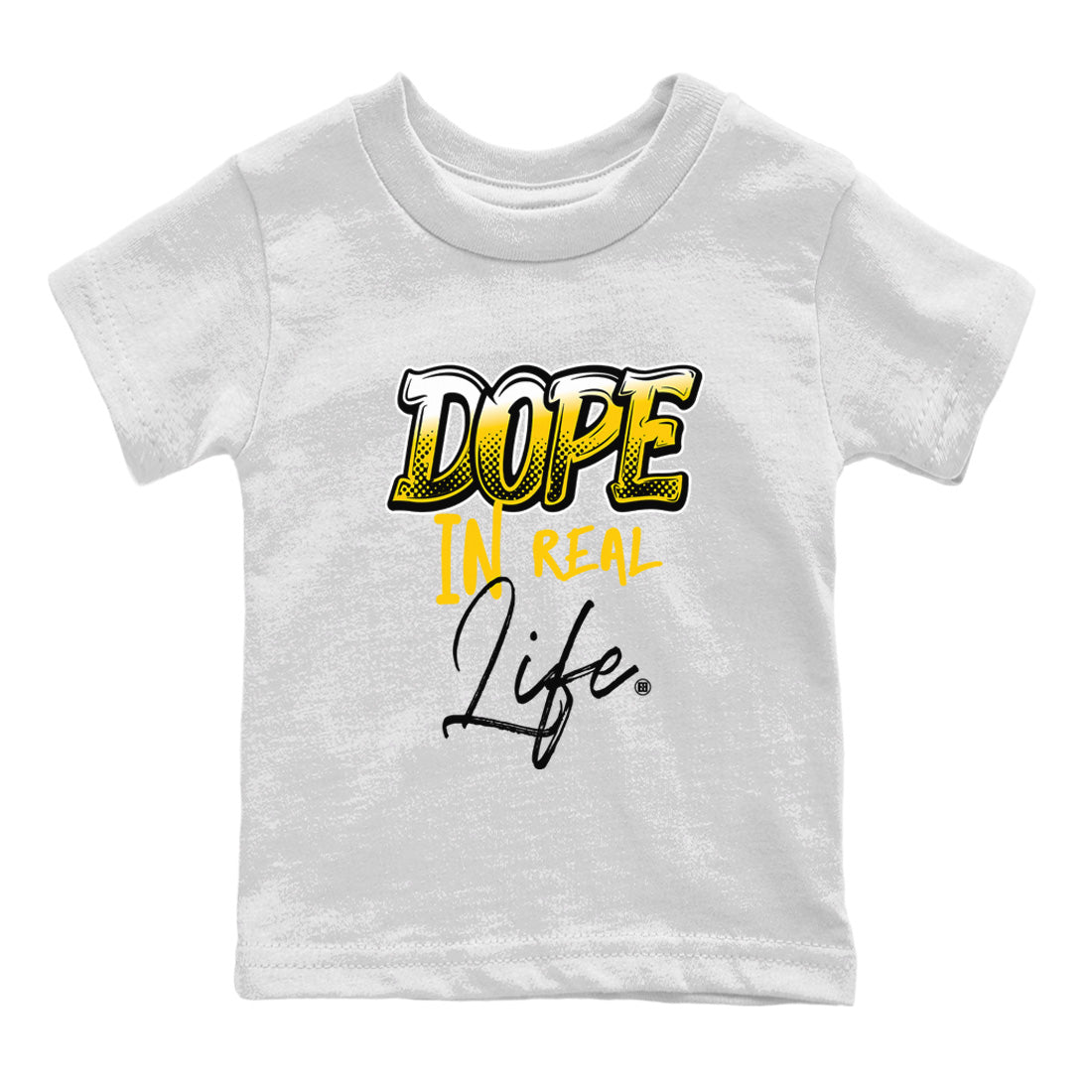 Air Jordan 4 Thunder Sneaker Match Tees Dope In Real Life Streetwear Sneaker Shirt Air Jordan 4 Retro Thunder Sneaker Release Tees Kids Shirts White 2