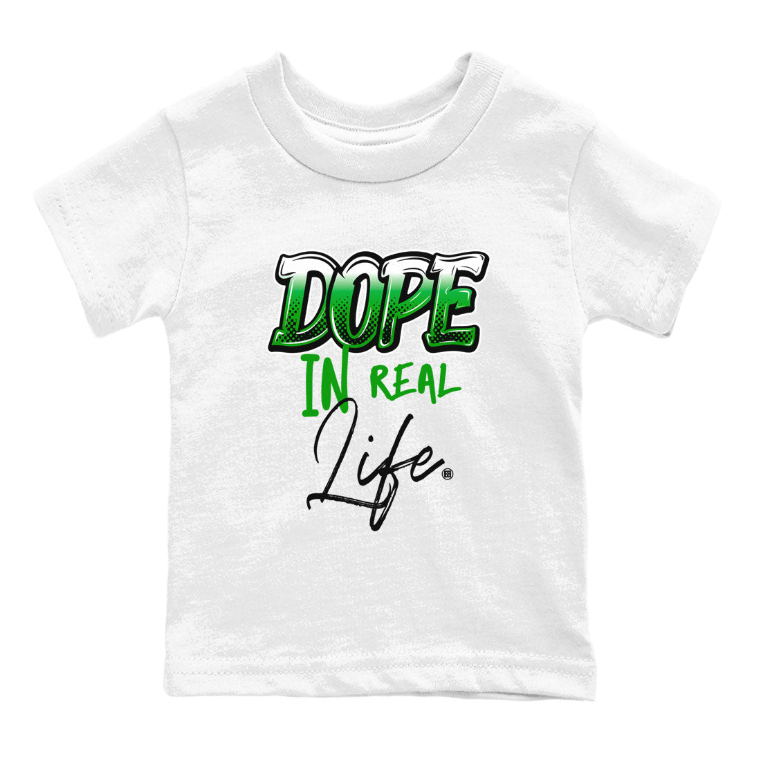 Jordan 5 Retro Lucky Green shirt to match jordans Dope In Real Life sneaker tees 5s Lucky Green Drip Gear Zone baby toddler White 2 cotton Shirt