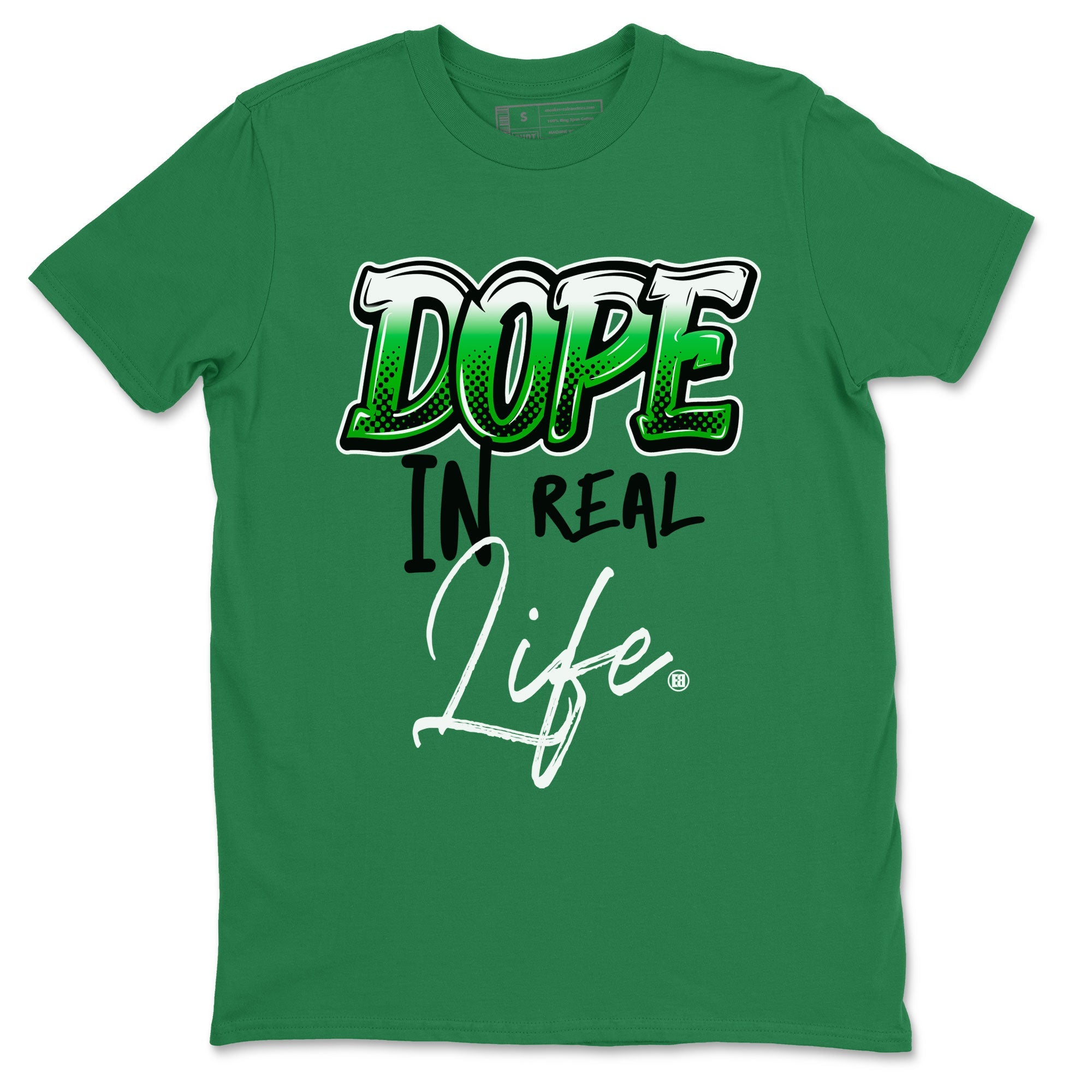 Jordan 5 Retro Lucky Green shirt to match jordans Dope In Real Life sneaker tees 5s Lucky Green Drip Gear Zone unisex cotton Kelly Green 2 crew neck shirt