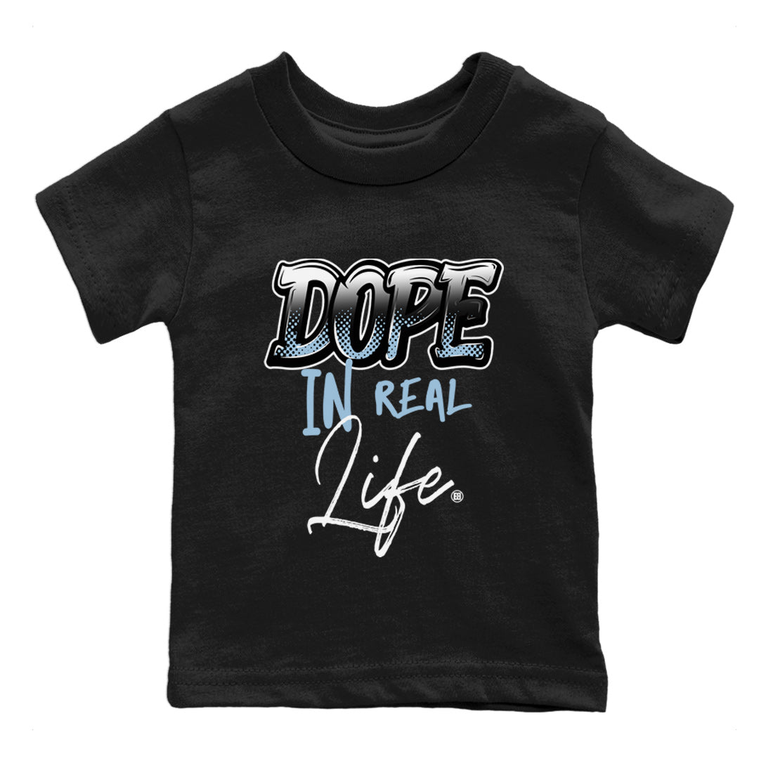Air Jordan 7 Chambray Sneaker Match Tees Dope In Real Life Streetwear Sneaker Shirt AJ7 Chambray Drip Gear Zone Sneaker Matching Clothing Kids Shirts Black 2