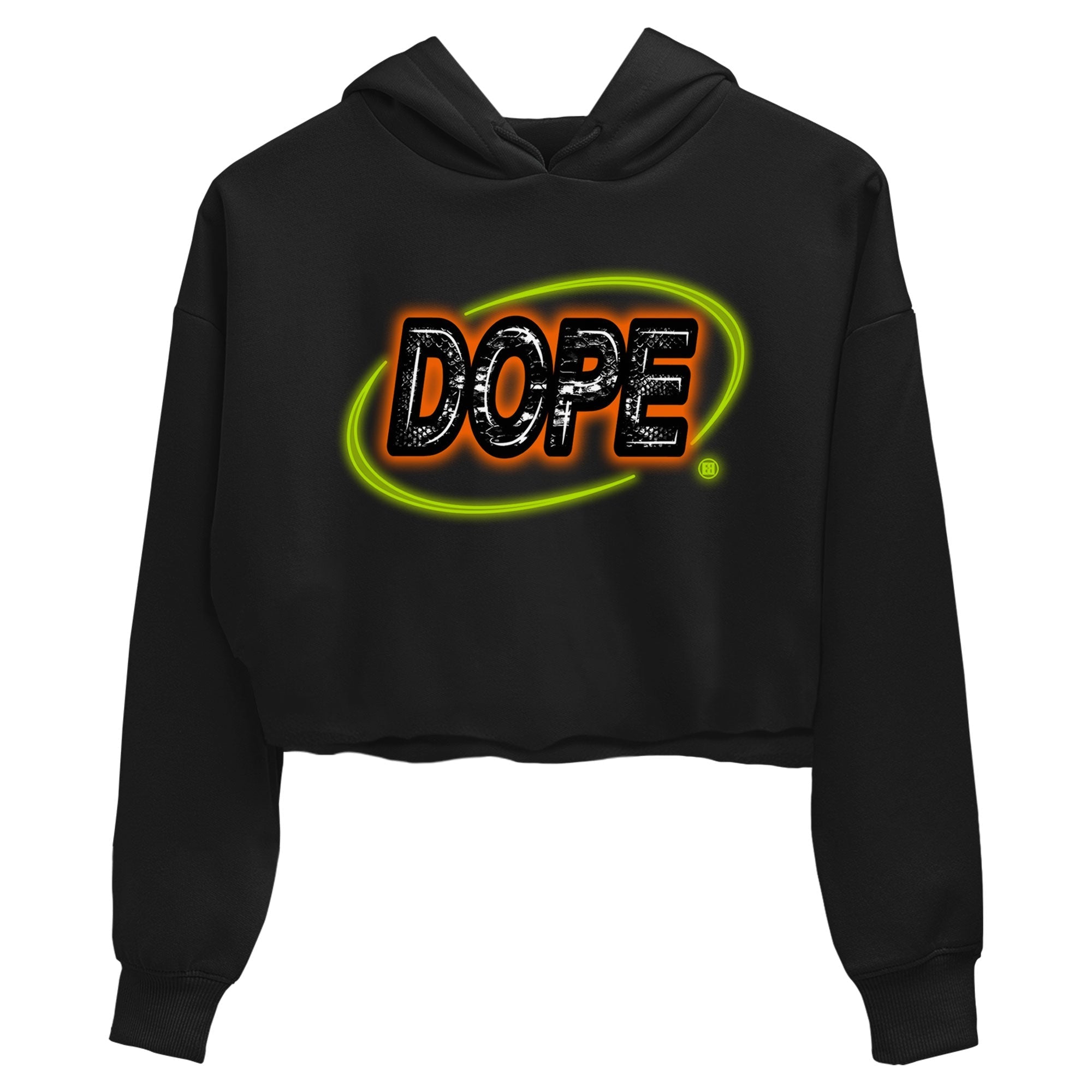 Nike Dunk Mid Halloween shirt to match jordans Dope Neon Sign sneaker tees Dunk Mid Halloween Drip Gear Zone Black 2 Crop T-Shirt