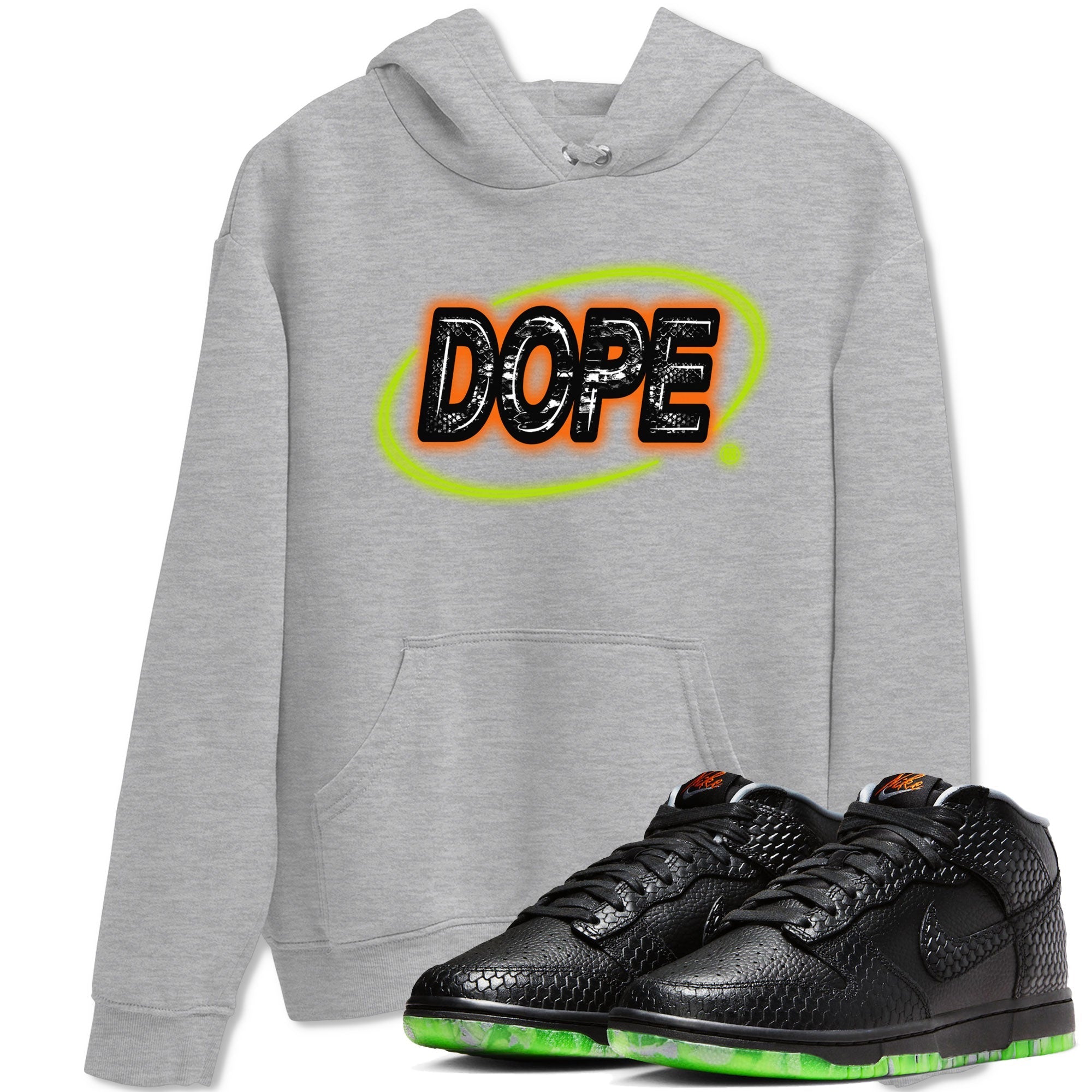 Nike Dunk Mid Halloween shirt to match jordans Dope Neon Sign sneaker tees Dunk Mid Halloween Drip Gear Zone Unisex Heather Grey 1 T-Shirt
