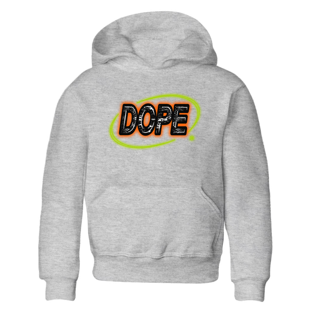 Nike Dunk Mid Halloween shirt to match jordans Dope Neon Sign sneaker tees Dunk Mid Halloween Drip Gear Zone Baby Toddler Heather Grey 2 T-Shirt