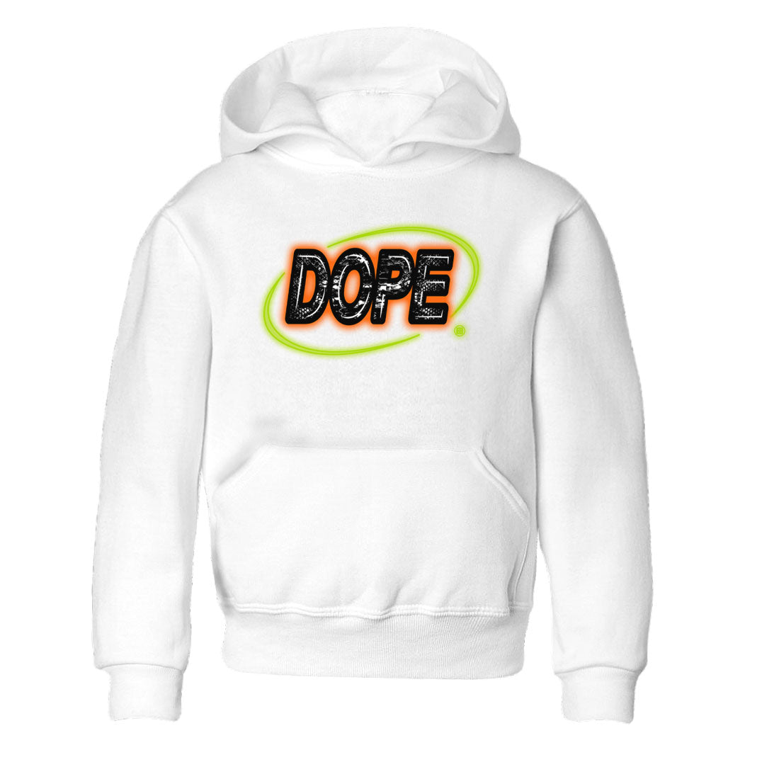 Nike Dunk Mid Halloween shirt to match jordans Dope Neon Sign sneaker tees Dunk Mid Halloween Drip Gear Zone Baby Toddler White 2 T-Shirt