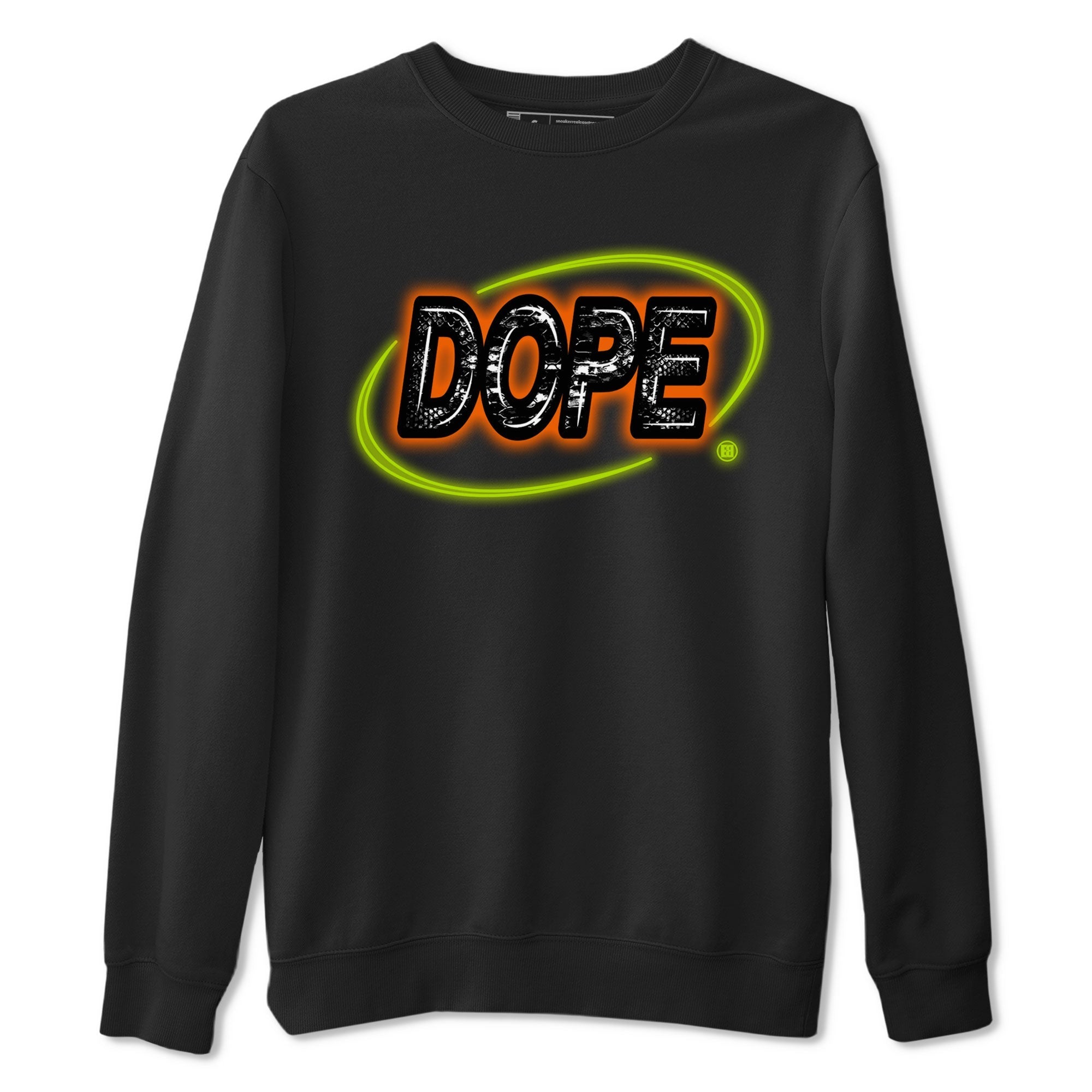 Nike Dunk Mid Halloween shirt to match jordans Dope Neon Sign sneaker tees Dunk Mid Halloween Drip Gear Zone Unisex Black 2 T-Shirt