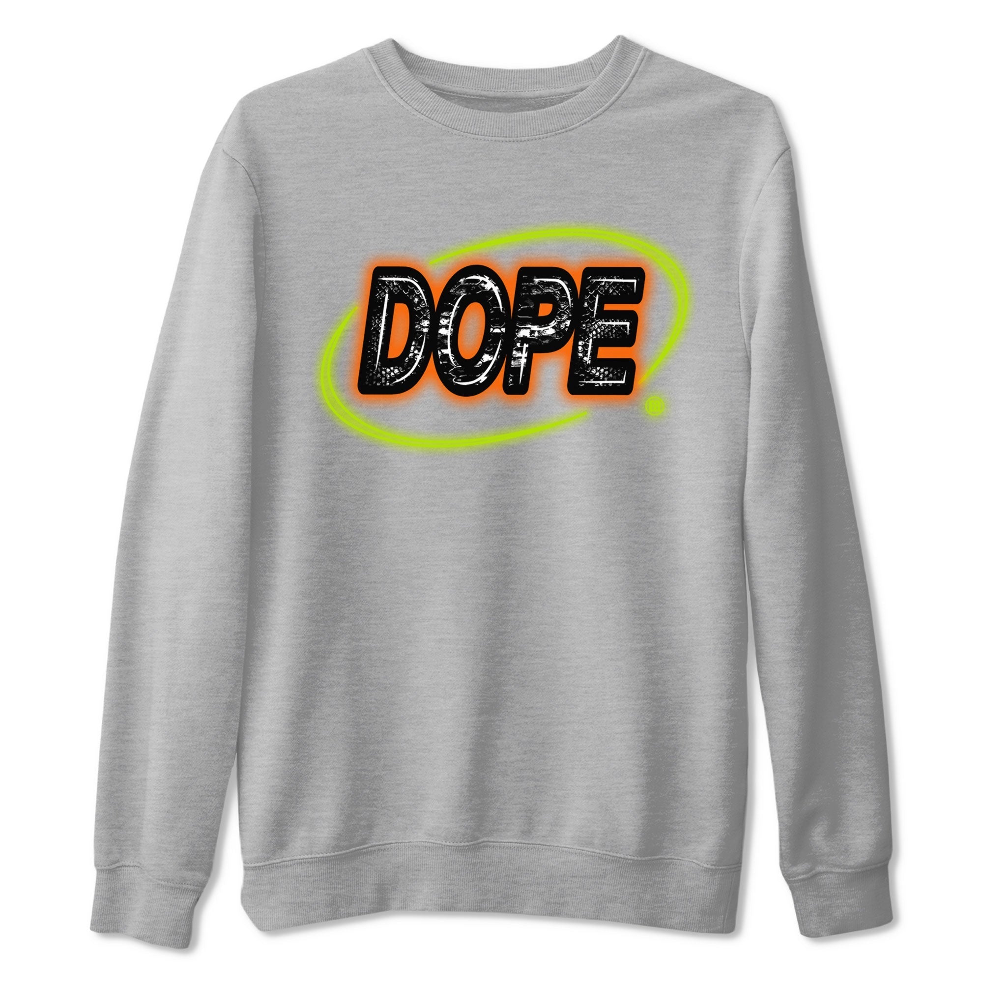 Nike Dunk Mid Halloween shirt to match jordans Dope Neon Sign sneaker tees Dunk Mid Halloween Drip Gear Zone Unisex Heather Grey 2 T-Shirt