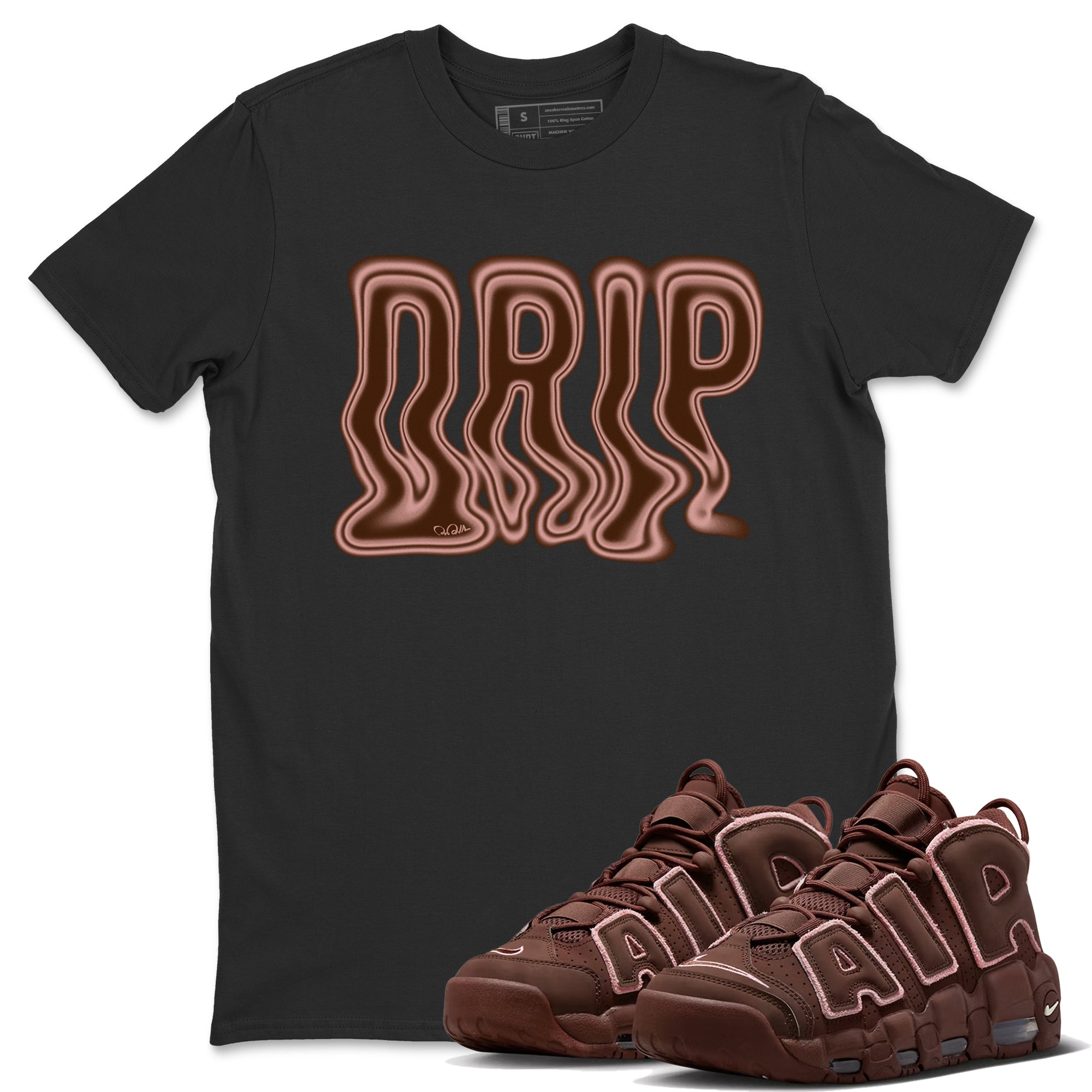Air More Uptempo Valentines Day Sneaker Tees Drip Gear Zone Drip Sneaker Tees Nike Uptempo Valentines Day Shirt Unisex Shirts Black 1
