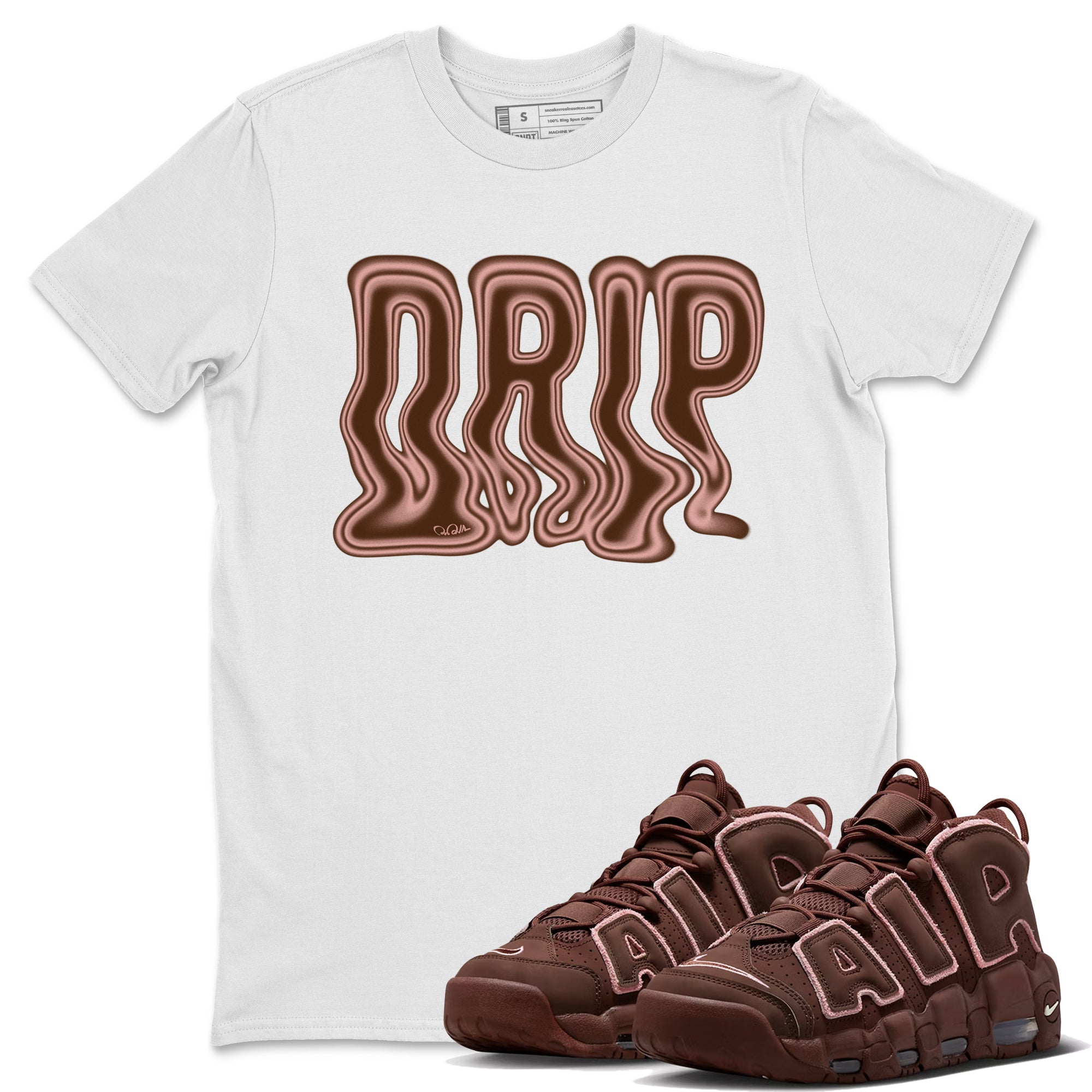Air More Uptempo Valentines Day Sneaker Tees Drip Gear Zone Drip Sneaker Tees Nike Uptempo Valentines Day Shirt Unisex Shirts White 1