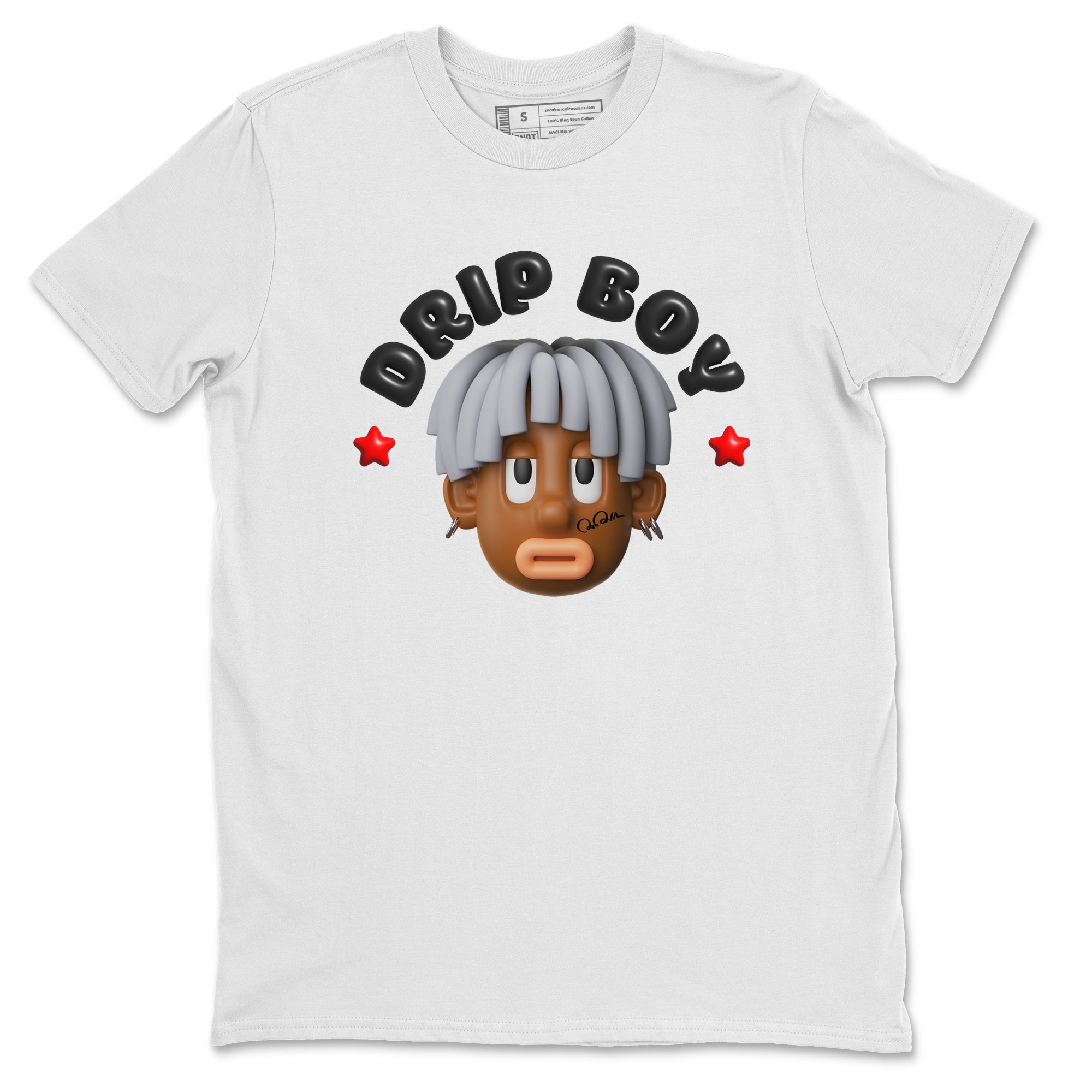 Air Jordan 13 Black Flint Sneaker Tees Drip Gear Zone Drip Boy Sneaker Tees AJ13 Retro Black Flint Shirt Unisex Shirts White 2