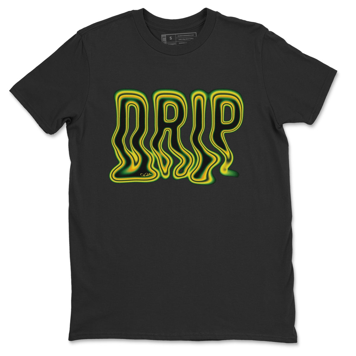 Dunk Reverse Brazil Sneaker Match Tees Drip Typo Sneaker Tees Dunk Reverse Brazil Jordan to match sneaker T-Shirt Crew Neck Shirts