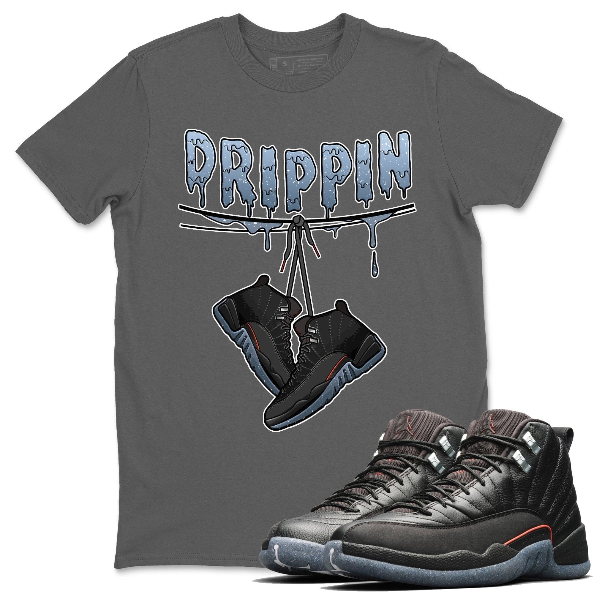 Jordan 12 Grind Shirt To Match Jordans Drippin Sneaker Tees Jordan 12 Grind Drip Gear Zone Sneaker Matching Clothing Unisex Shirts