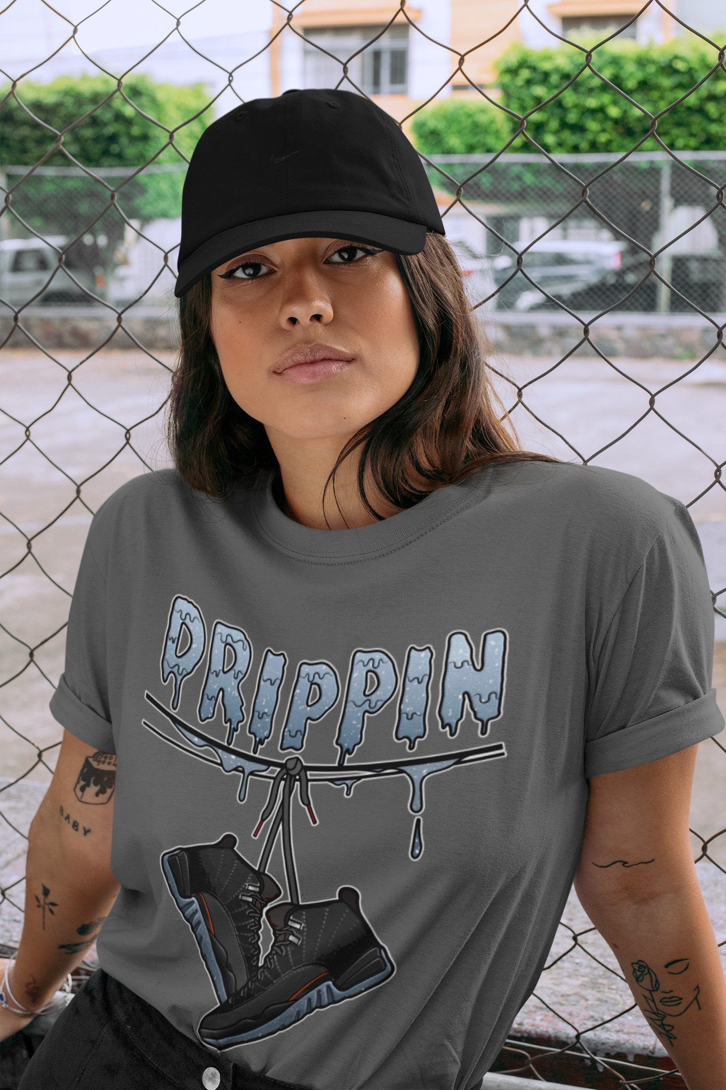 Jordan 12 Grind Shirt To Match Jordans Drippin Sneaker Tees Jordan 12 Grind Drip Gear Zone Sneaker Matching Clothing Unisex Shirts