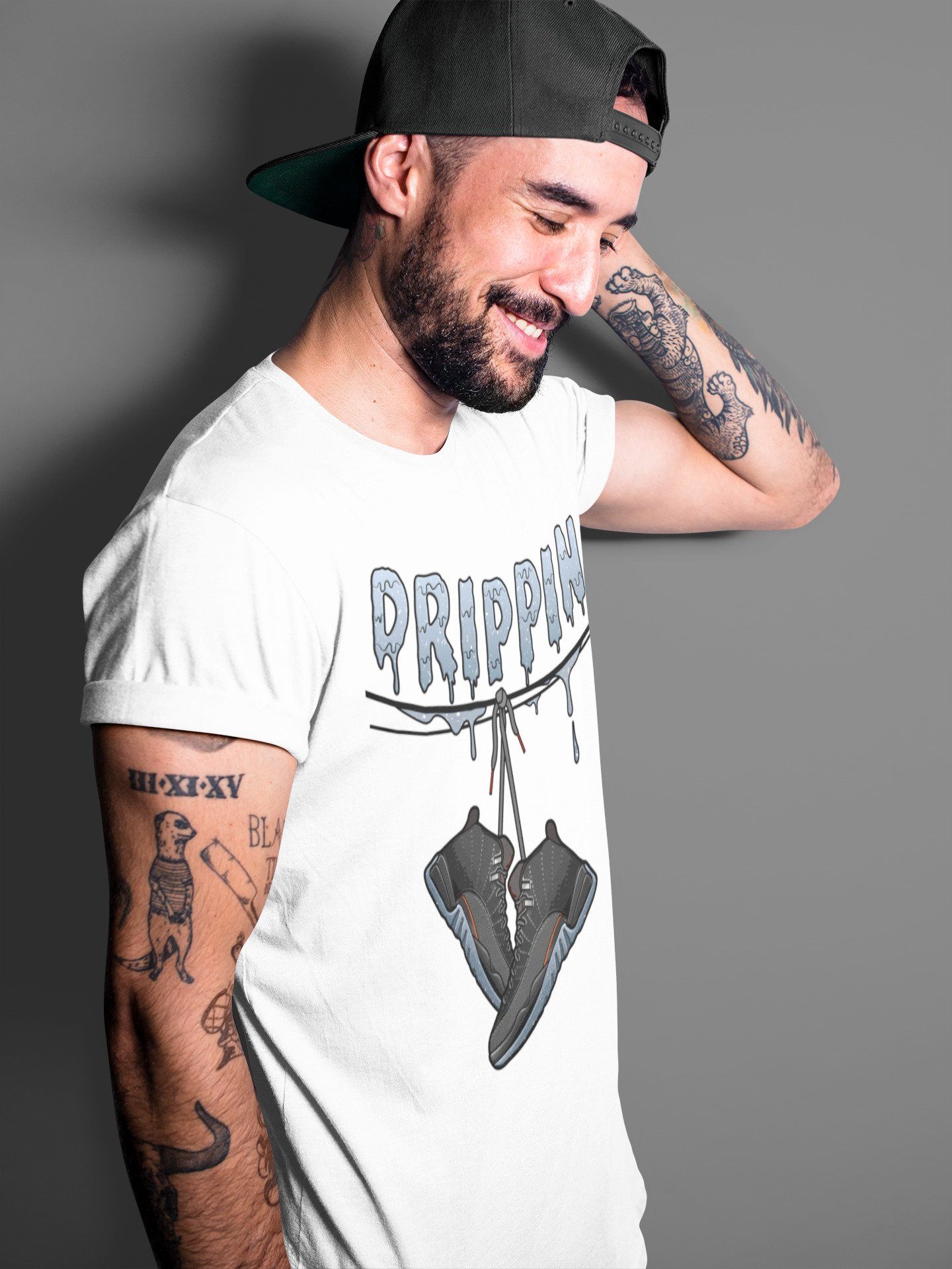 Jordan 12 Grind Shirt To Match Jordans Drippin Sneaker Tees Jordan 12 Grind Drip Gear Zone Sneaker Matching Clothing Unisex Shirts