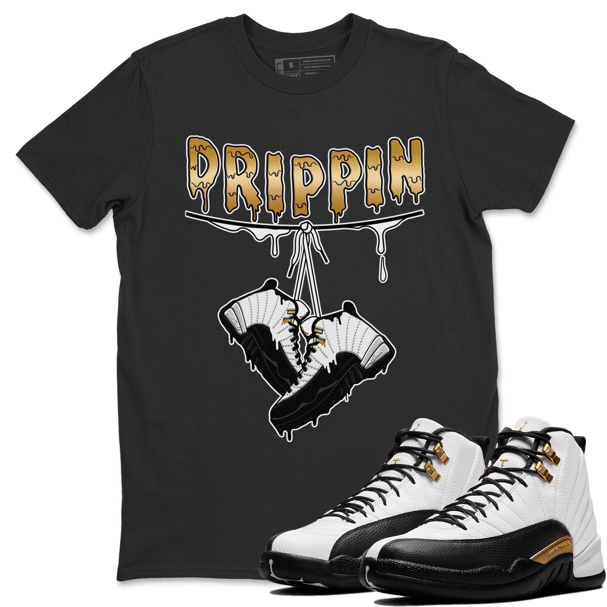 Jordan 12 Royalty Shirt To Match Jordans Drippin Sneaker Tees Jordan 12 Royalty Drip Gear Zone Sneaker Matching Clothing Unisex Shirts