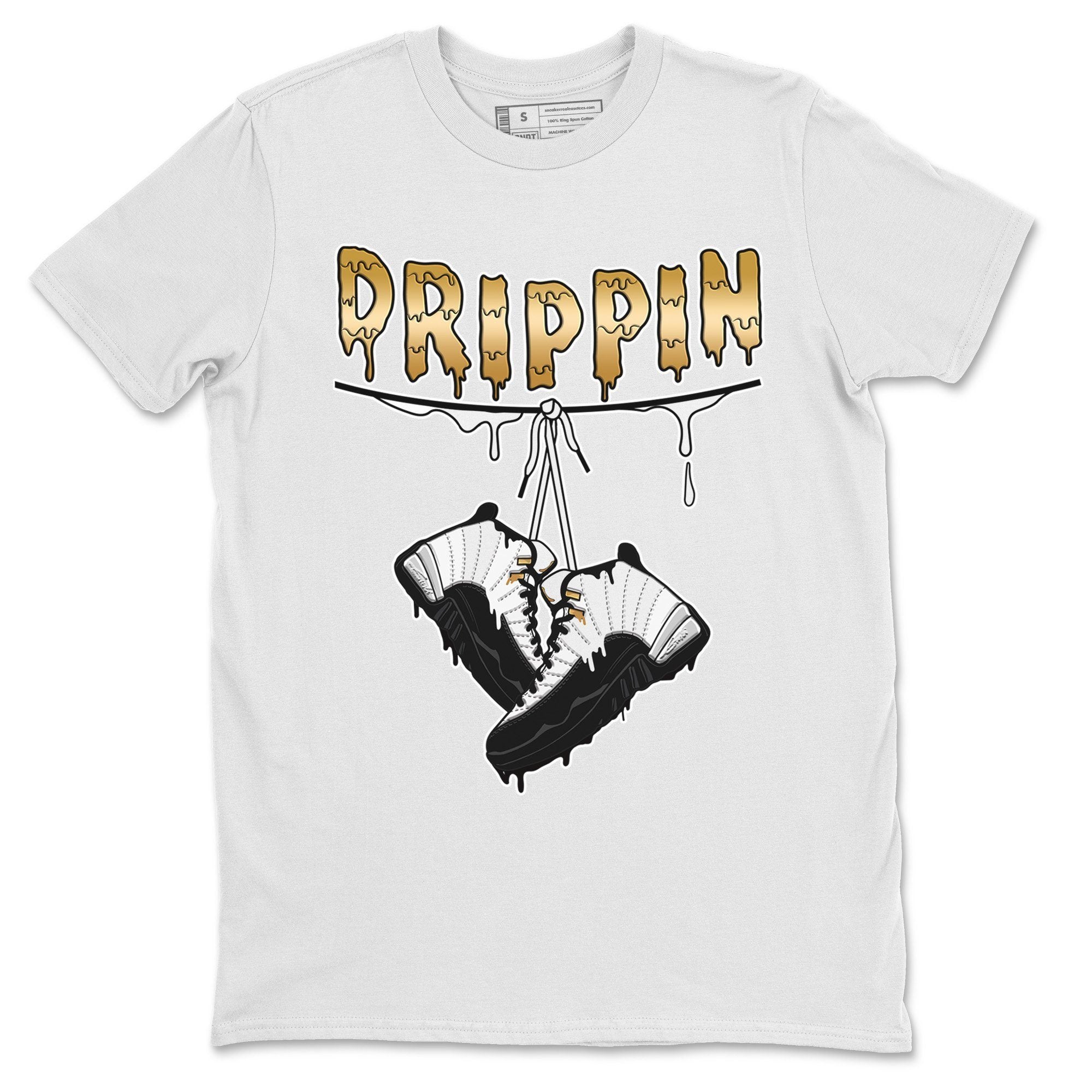 Jordan 12 Royalty Shirt To Match Jordans Drippin Sneaker Tees Jordan 12 Royalty Drip Gear Zone Sneaker Matching Clothing Unisex Shirts