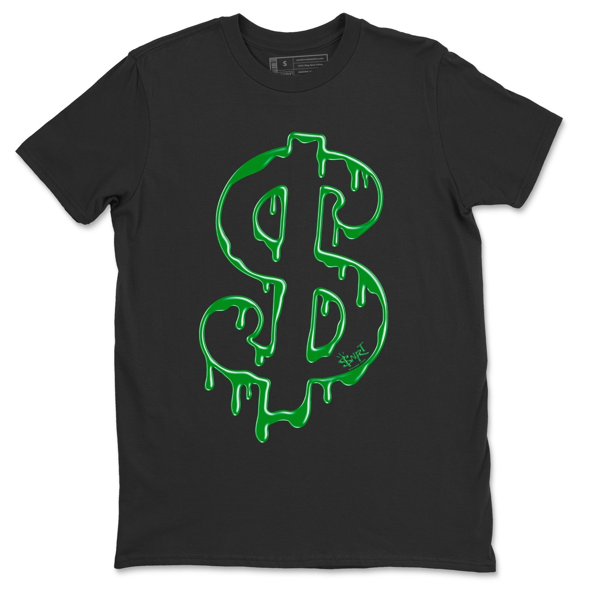 Air Jordan 1 Celtics Sneaker Match Tees Dripping Dollar Streetwear Sneaker Shirt Air Jordan 1 High OG Celtics Sneaker Release Tees Unisex Shirts Black 2