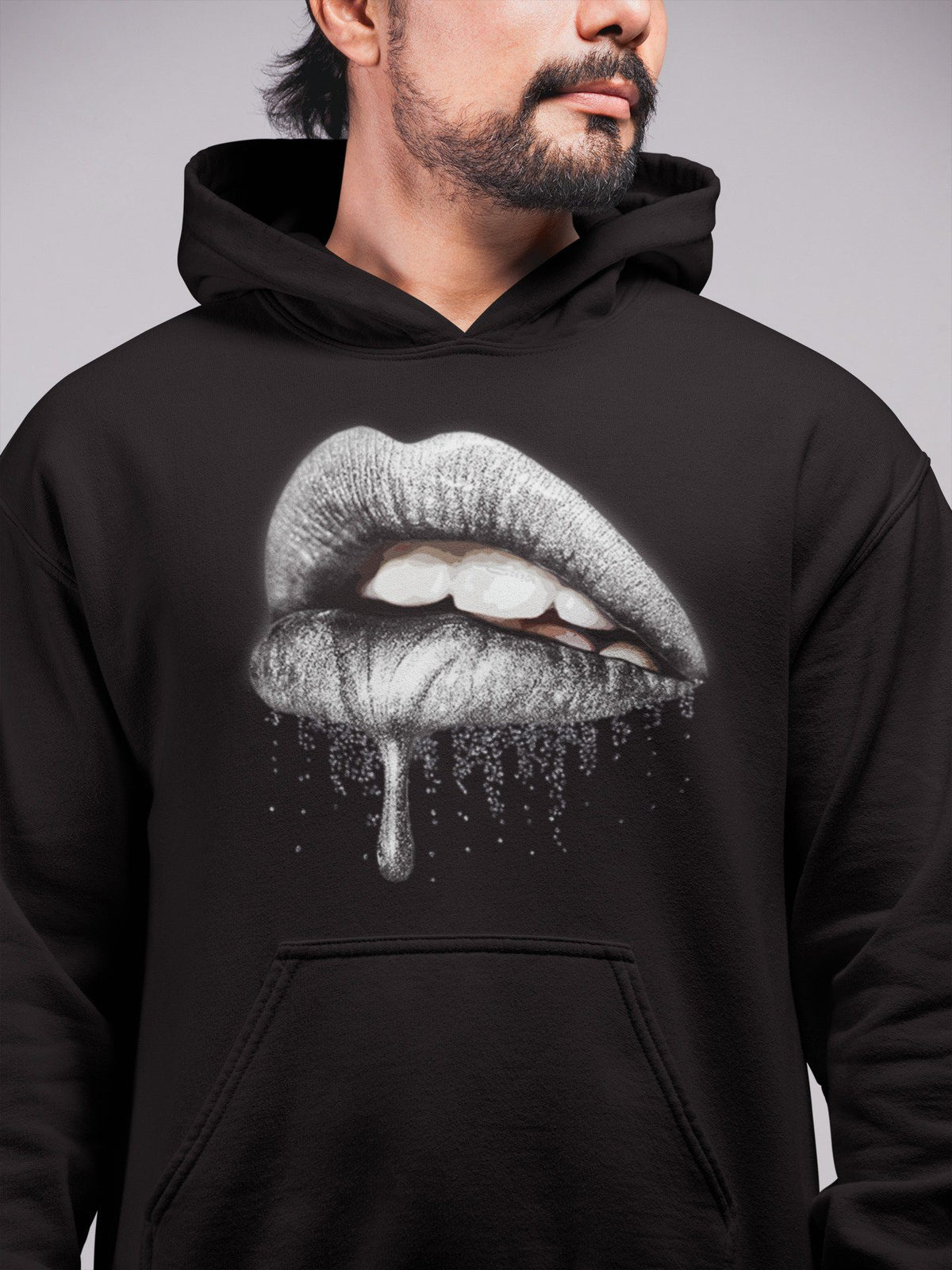 Jordan 1 Neutral Grey Shirt To Match Jordans Dripping Lips Sneaker Tees Jordan 1 Neutral Grey Drip Gear Zone Sneaker Matching Clothing Unisex Shirts