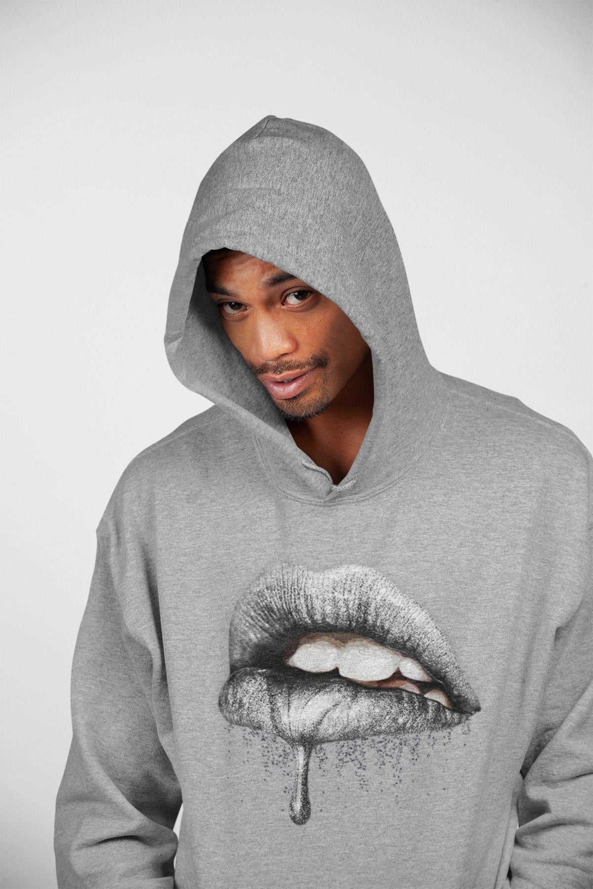 Jordan 1 Neutral Grey Shirt To Match Jordans Dripping Lips Sneaker Tees Jordan 1 Neutral Grey Drip Gear Zone Sneaker Matching Clothing Unisex Shirts