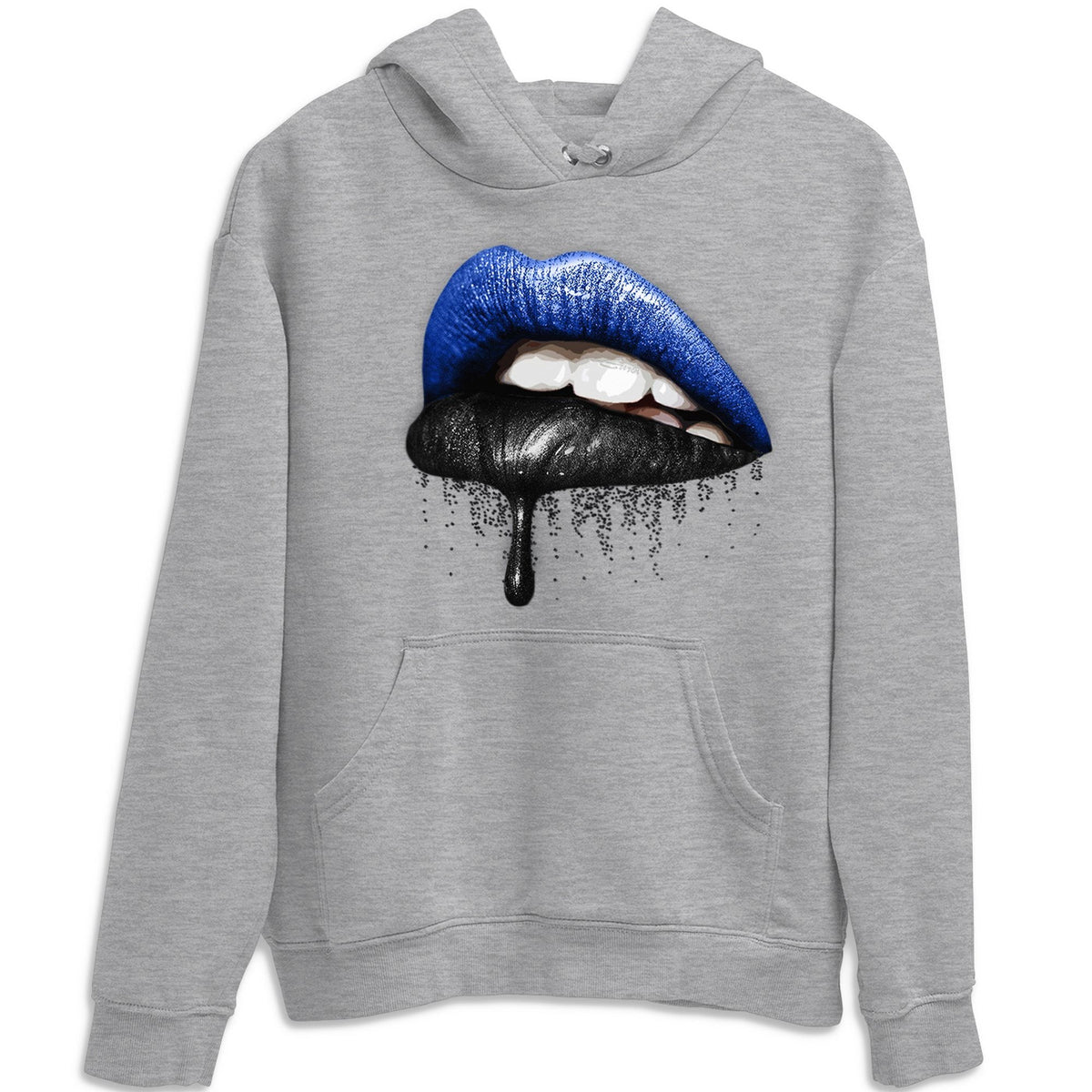 Jordan 1 Royal Black Shirt To Match Jordans Dripping Lips Sneaker Tees Jordan 1 Royal Black Drip Gear Zone Sneaker Matching Clothing Unisex Shirts