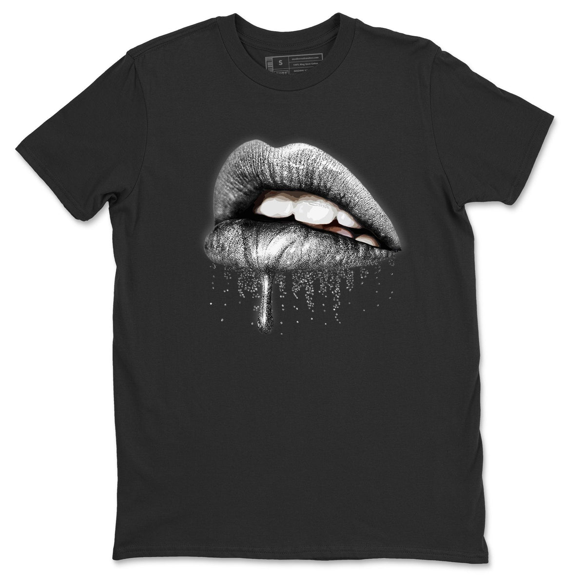 Jordan 1 Silver Toe Shirt To Match Jordans Dripping Lips Sneaker Tees Jordan 1 Silver Toe Drip Gear Zone Sneaker Matching Clothing Unisex Shirts