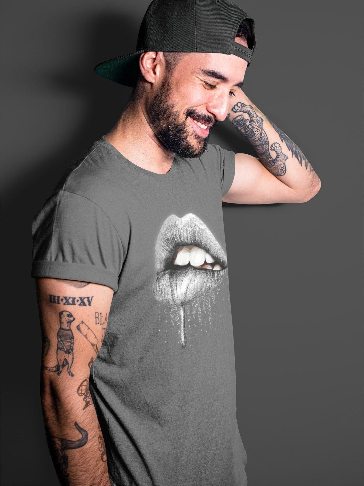 Jordan 1 Silver Toe Shirt To Match Jordans Dripping Lips Sneaker Tees Jordan 1 Silver Toe Drip Gear Zone Sneaker Matching Clothing Unisex Shirts
