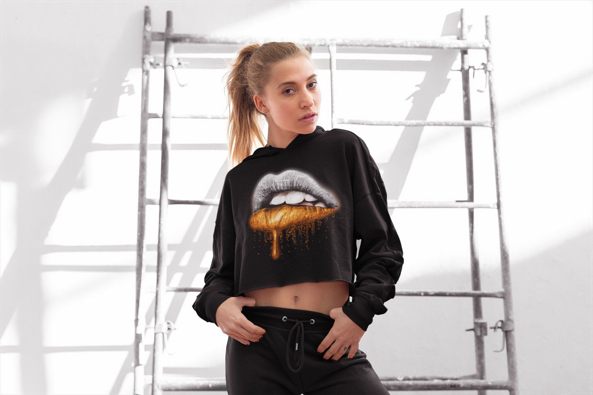 Jordan 11 Citrus Sneaker Matching T-Shirt Dripping Lips Sneaker Tees Jordan 11 Citrus Sneaker Release Tees Women's Shirts
