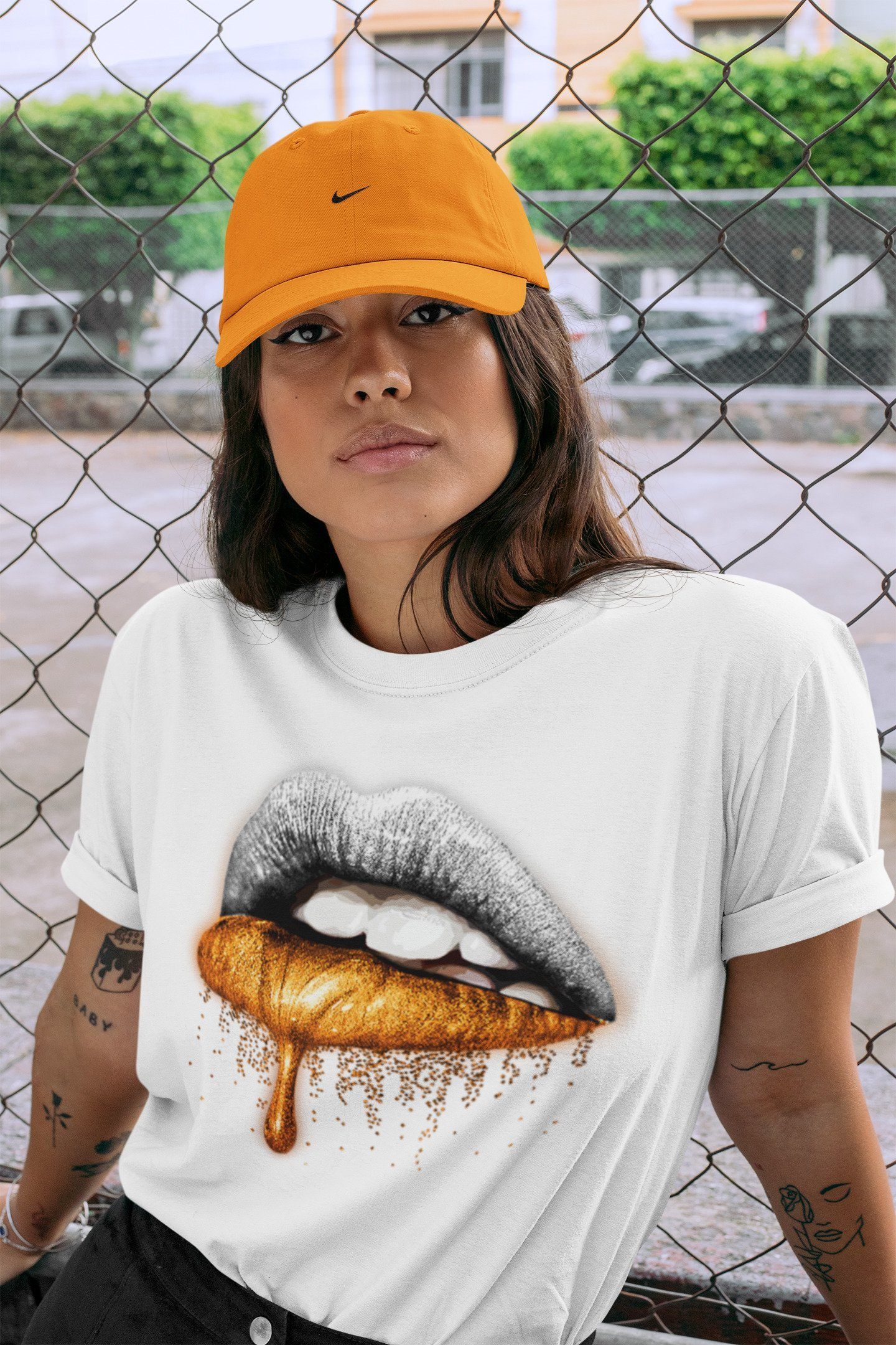 Jordan 11 Citrus Shirt To Match Jordans Dripping Lips Sneaker Tees Jordan 11 Citrus Drip Gear Zone Sneaker Matching Clothing Unisex Shirts