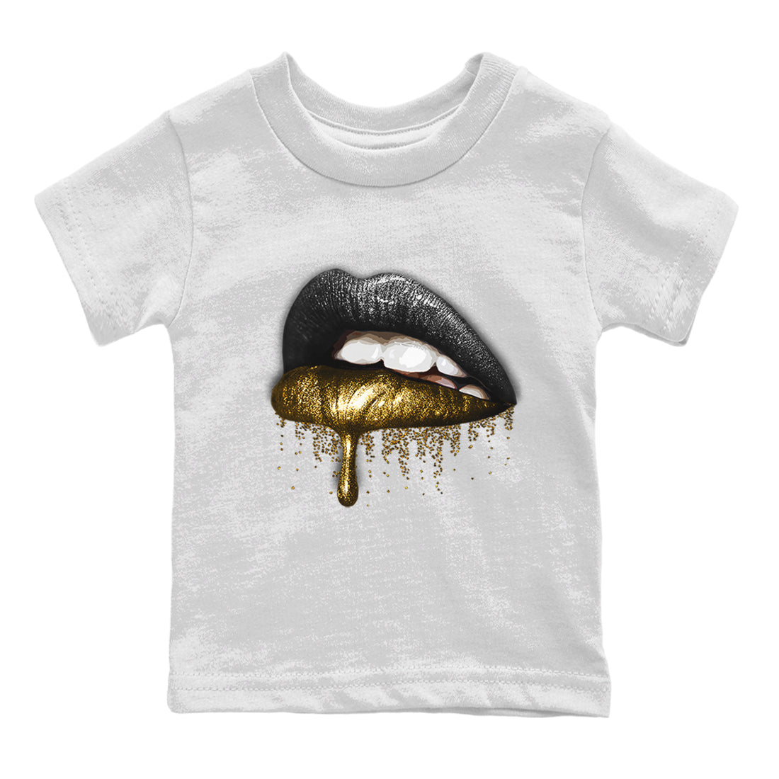 Jordan 12 Black Taxi Sneaker Matching T-Shirt Dripping Lips Sneaker Tees Jordan 12 Black Taxi Sneaker Release Tees Kids Shirts