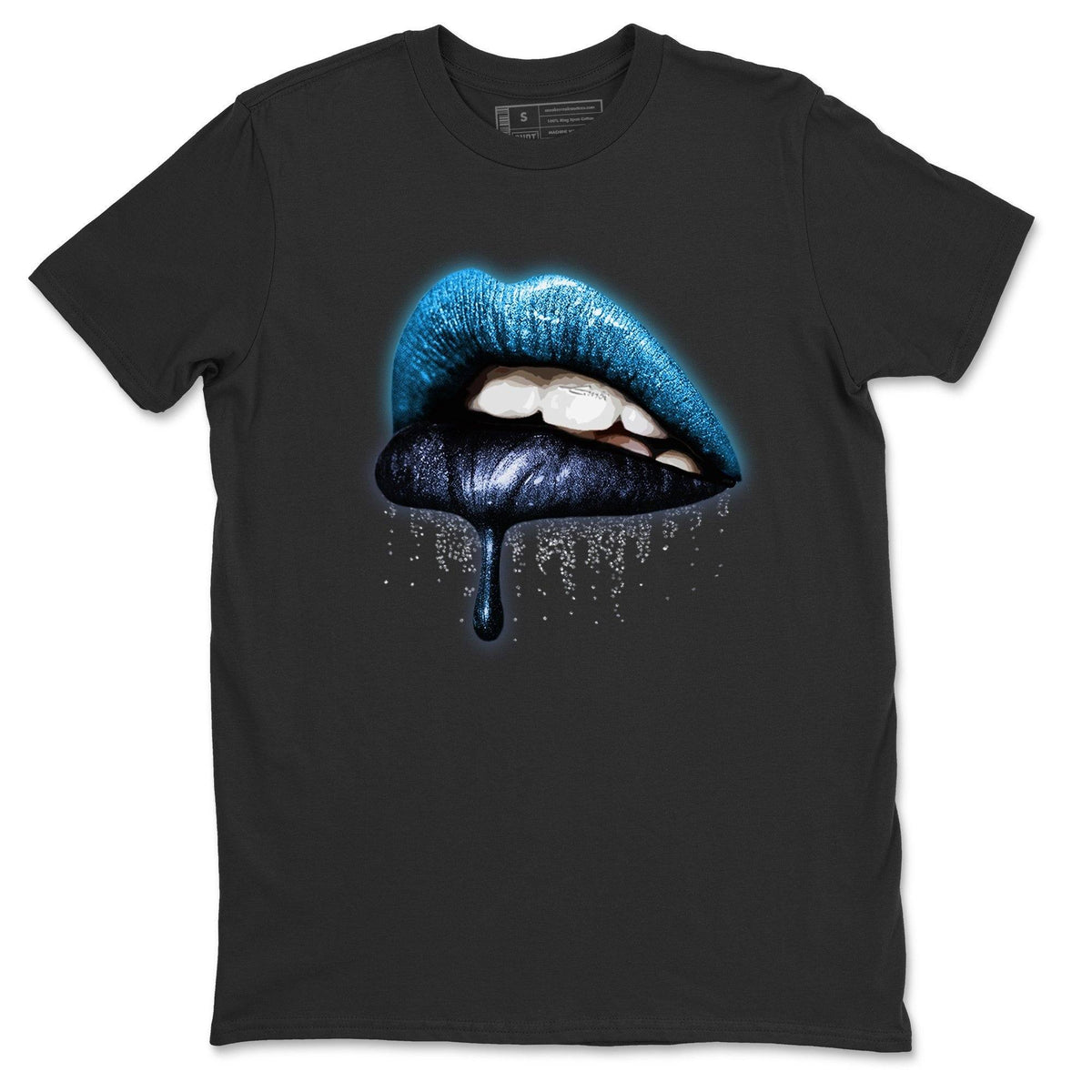 Jordan 13 Obsidian Shirt To Match Jordans Dripping Lips Sneaker Tees Jordan 13 Obsidian Drip Gear Zone Sneaker Matching Clothing Unisex Shirts