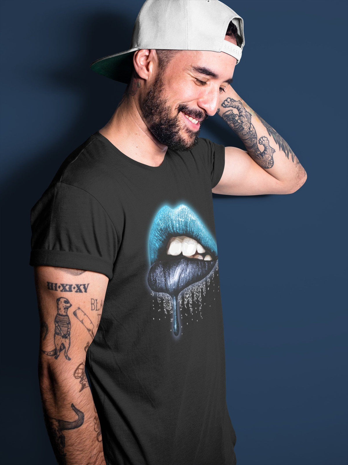 Jordan 13 Obsidian Shirt To Match Jordans Dripping Lips Sneaker Tees Jordan 13 Obsidian Drip Gear Zone Sneaker Matching Clothing Unisex Shirts