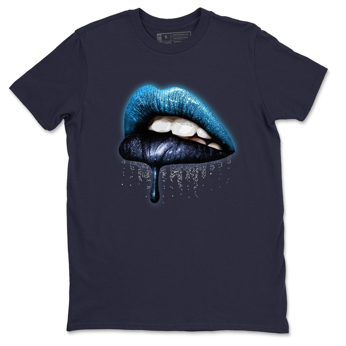 Jordan 13 Obsidian Shirt To Match Jordans Dripping Lips Sneaker Tees Jordan 13 Obsidian Drip Gear Zone Sneaker Matching Clothing Unisex Shirts