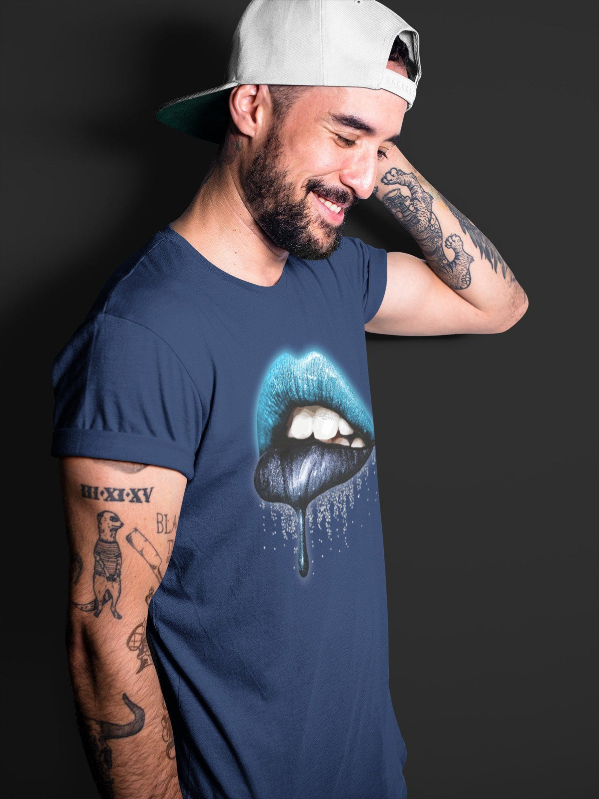 Jordan 13 Obsidian Shirt To Match Jordans Dripping Lips Sneaker Tees Jordan 13 Obsidian Drip Gear Zone Sneaker Matching Clothing Unisex Shirts