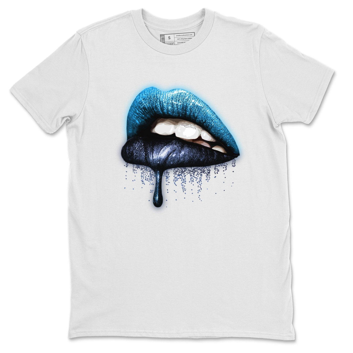 Jordan 13 Obsidian Shirt To Match Jordans Dripping Lips Sneaker Tees Jordan 13 Obsidian Drip Gear Zone Sneaker Matching Clothing Unisex Shirts