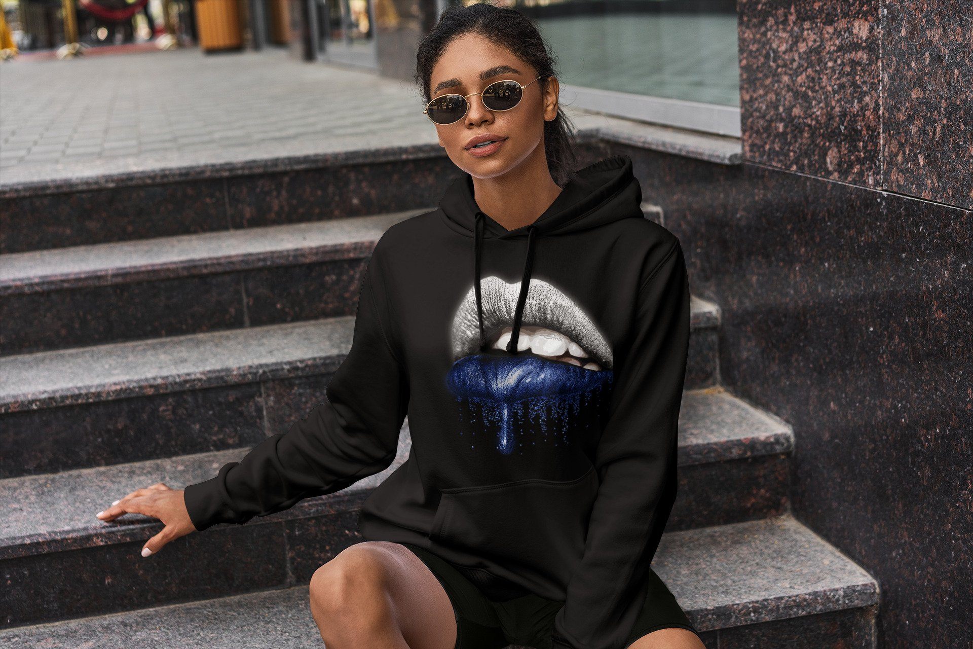 Jordan 3 Racer Blue Shirt To Match Jordans Dripping Lips Sneaker Tees Jordan 3 Racer Blue Drip Gear Zone Sneaker Matching Clothing Unisex Shirts