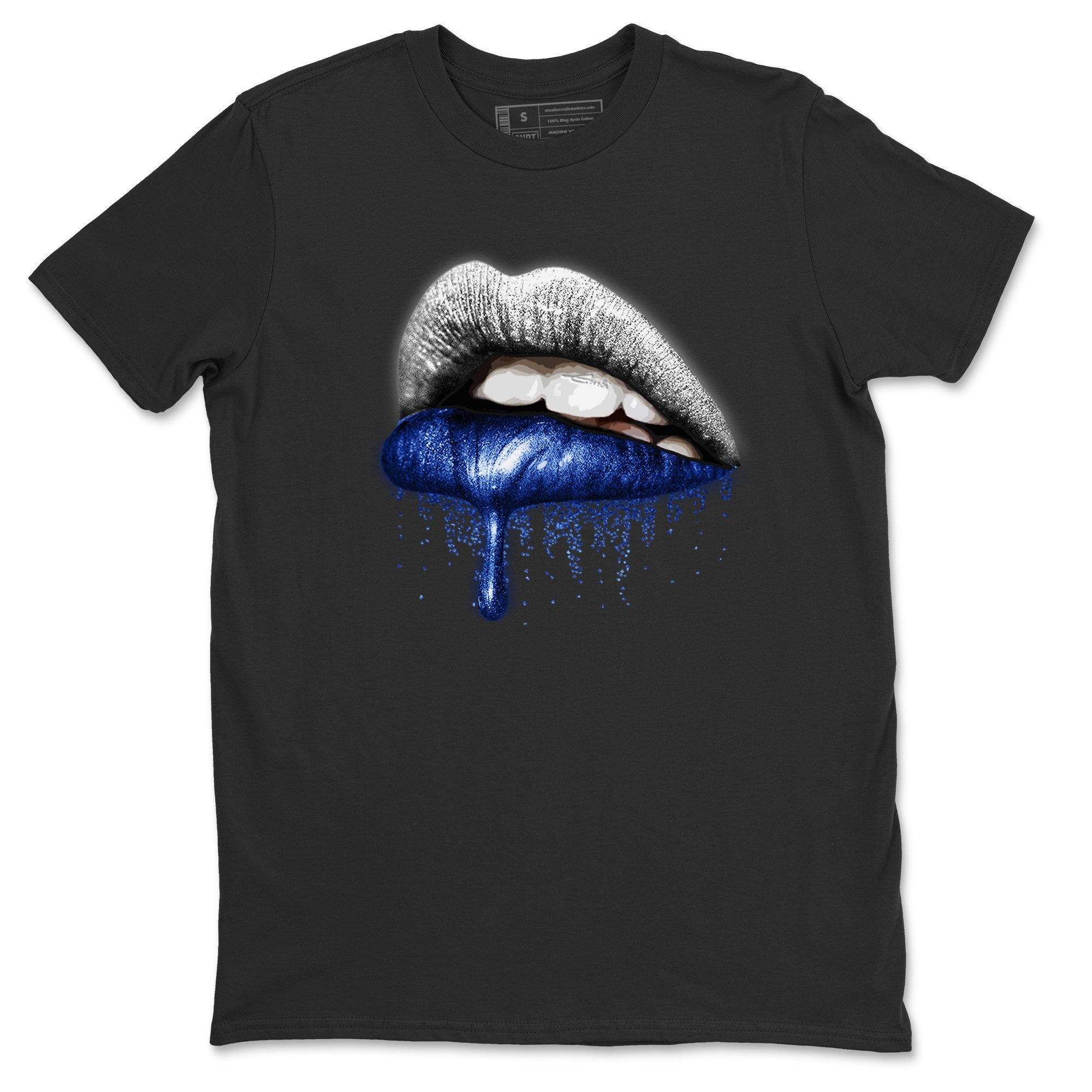 Jordan 3 Racer Blue Shirt To Match Jordans Dripping Lips Sneaker Tees Jordan 3 Racer Blue Drip Gear Zone Sneaker Matching Clothing Unisex Shirts